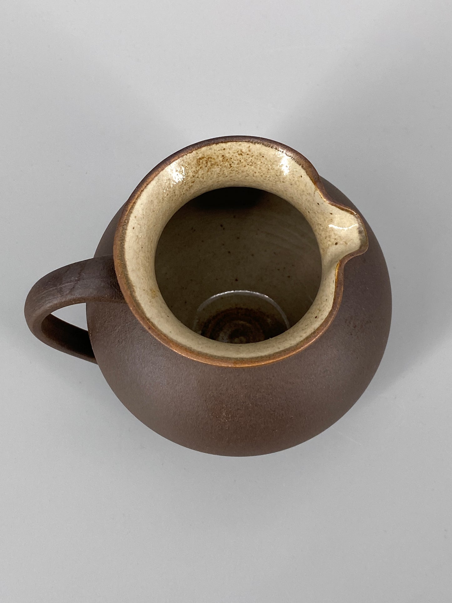 kleine Krug- / Karaffenvase von Carl Fischer aus Keramik, Deutschland, 1950er Jahre