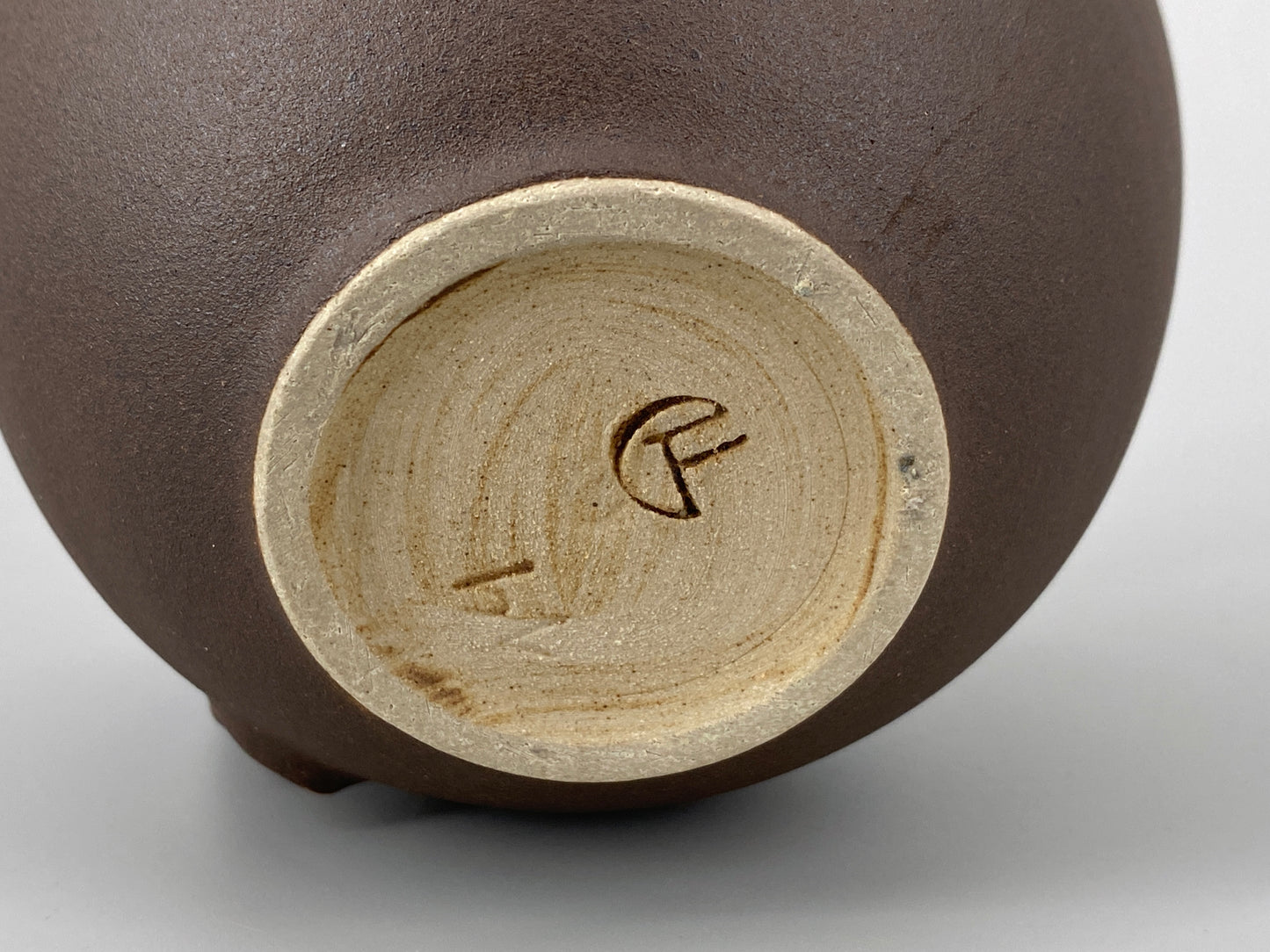 kleine Krug- / Karaffenvase von Carl Fischer aus Keramik, Deutschland, 1950er Jahre