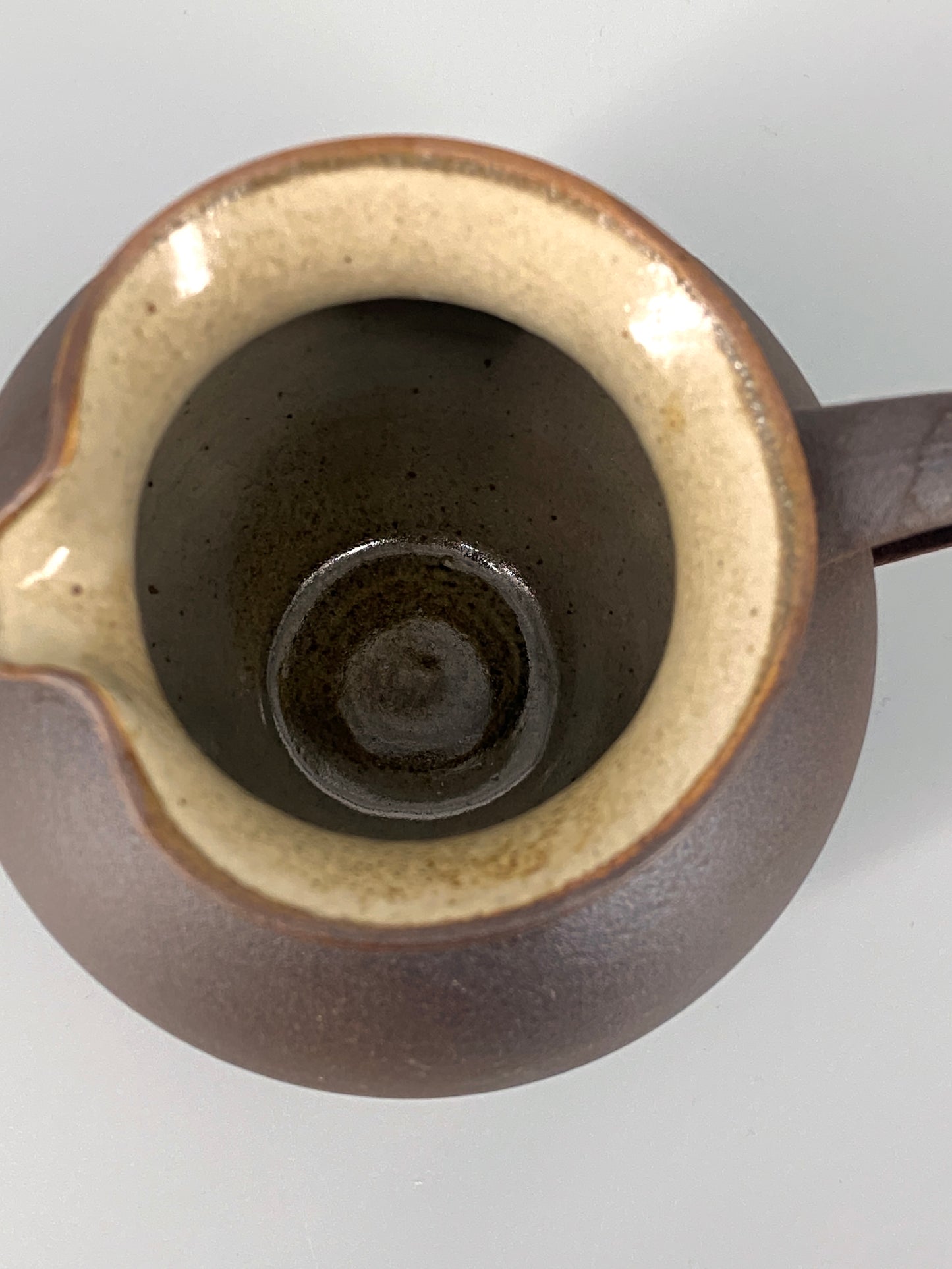 kleine Krug- / Karaffenvase von Carl Fischer aus Keramik, Deutschland, 1950er Jahre