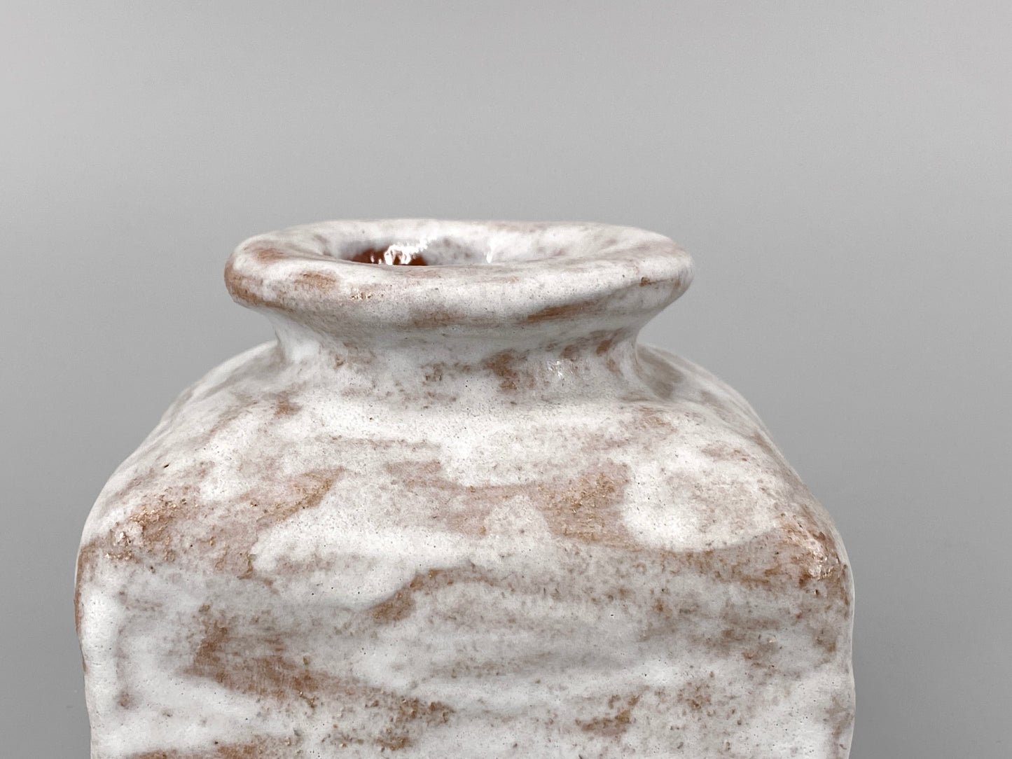 Studiokeramik Vase mit Fat Lava Glasur, 1978
