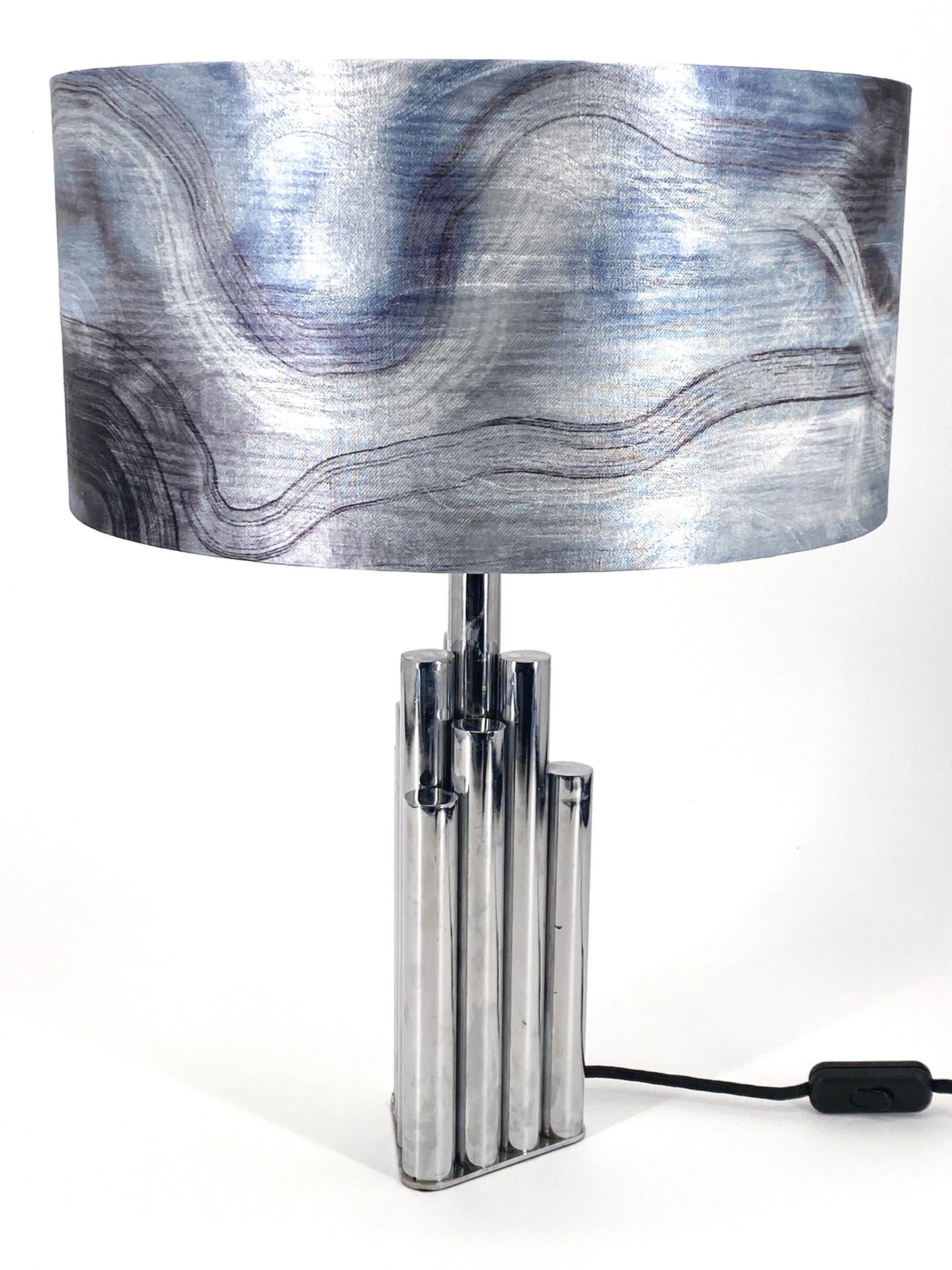 Tischlampe im Reggiani-Stil, Neuer Lampenschirm