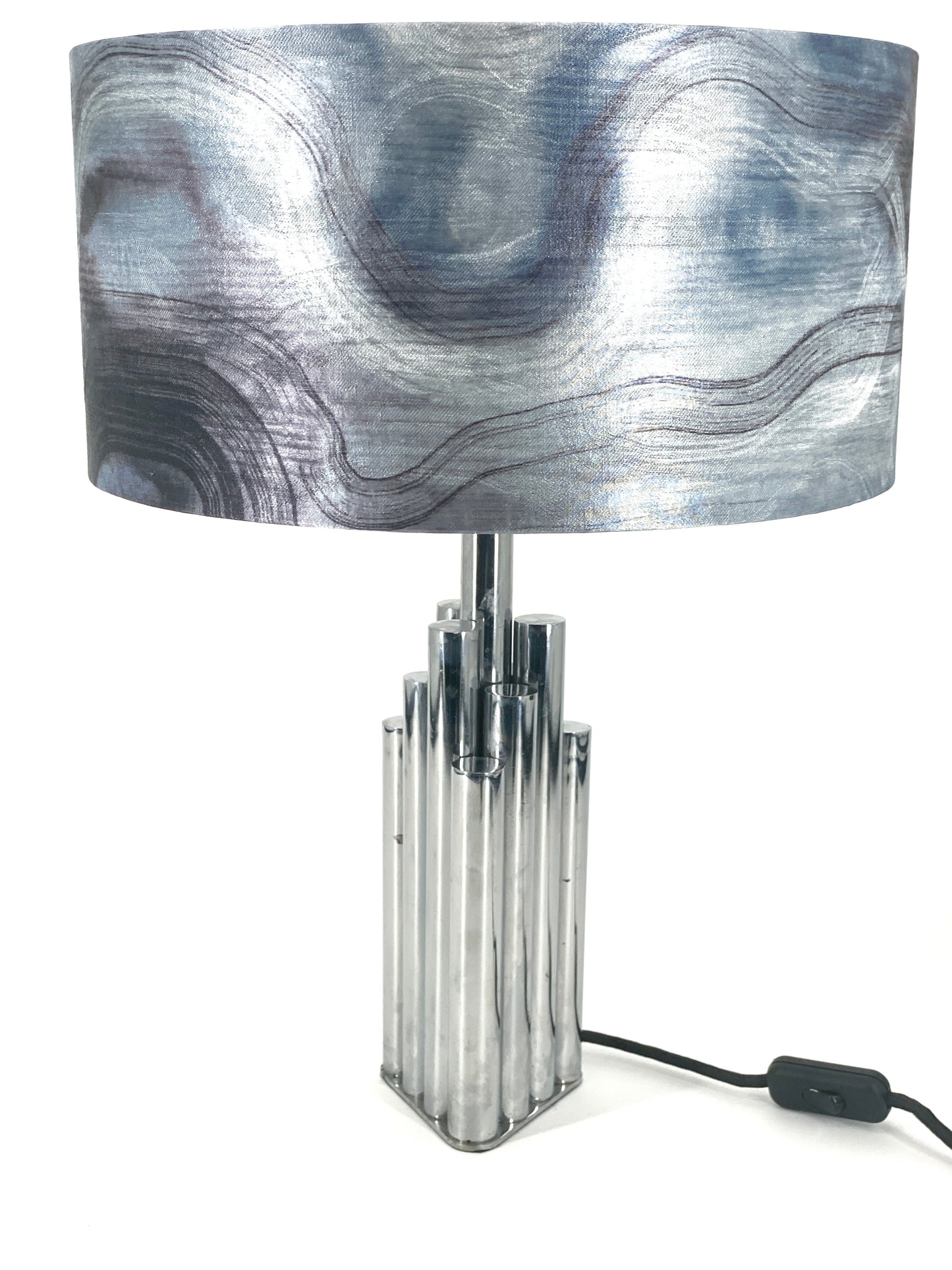 Tischlampe im Reggiani-Stil, Neuer Lampenschirm