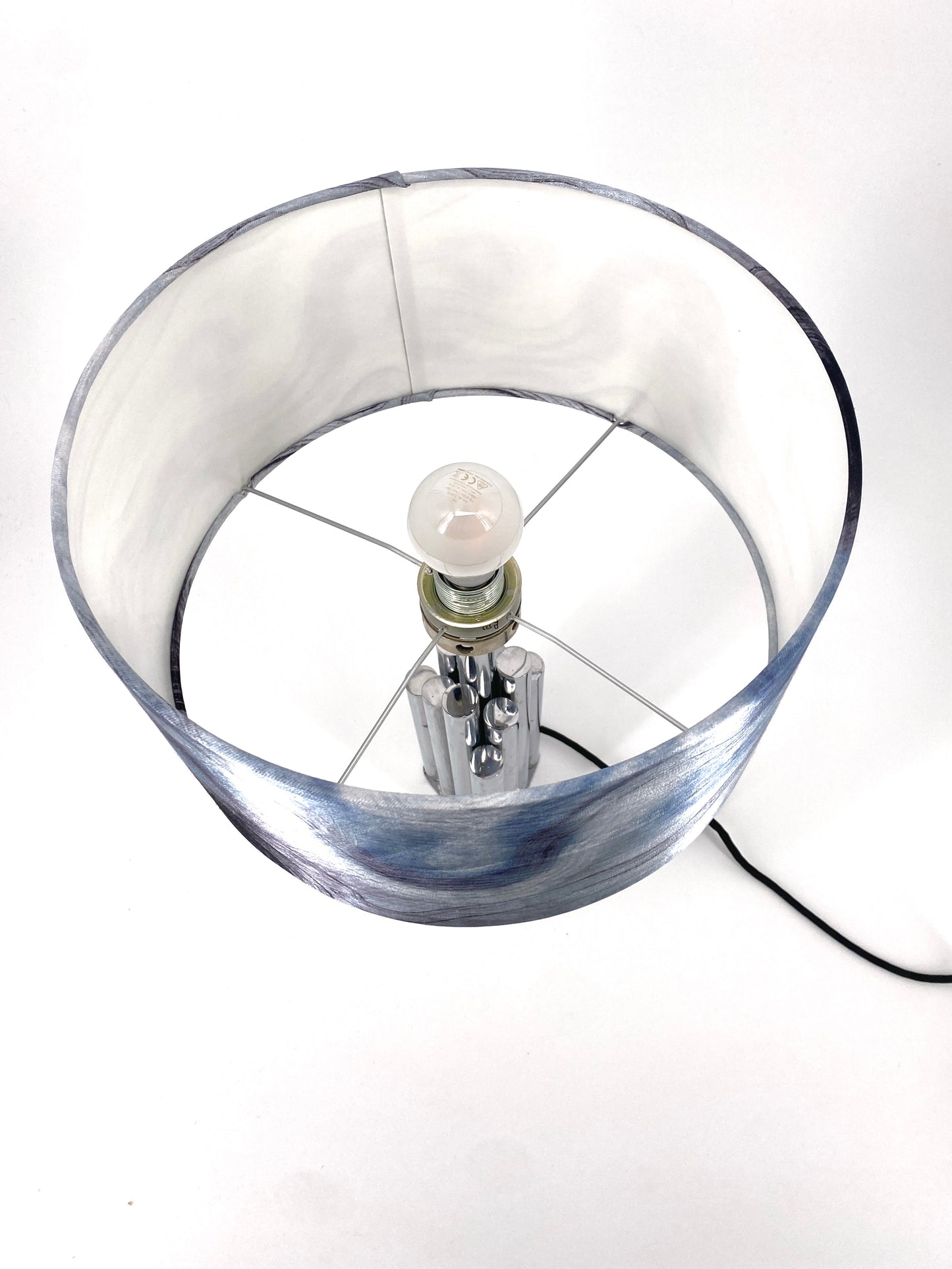 Tischlampe im Reggiani-Stil, Neuer Lampenschirm