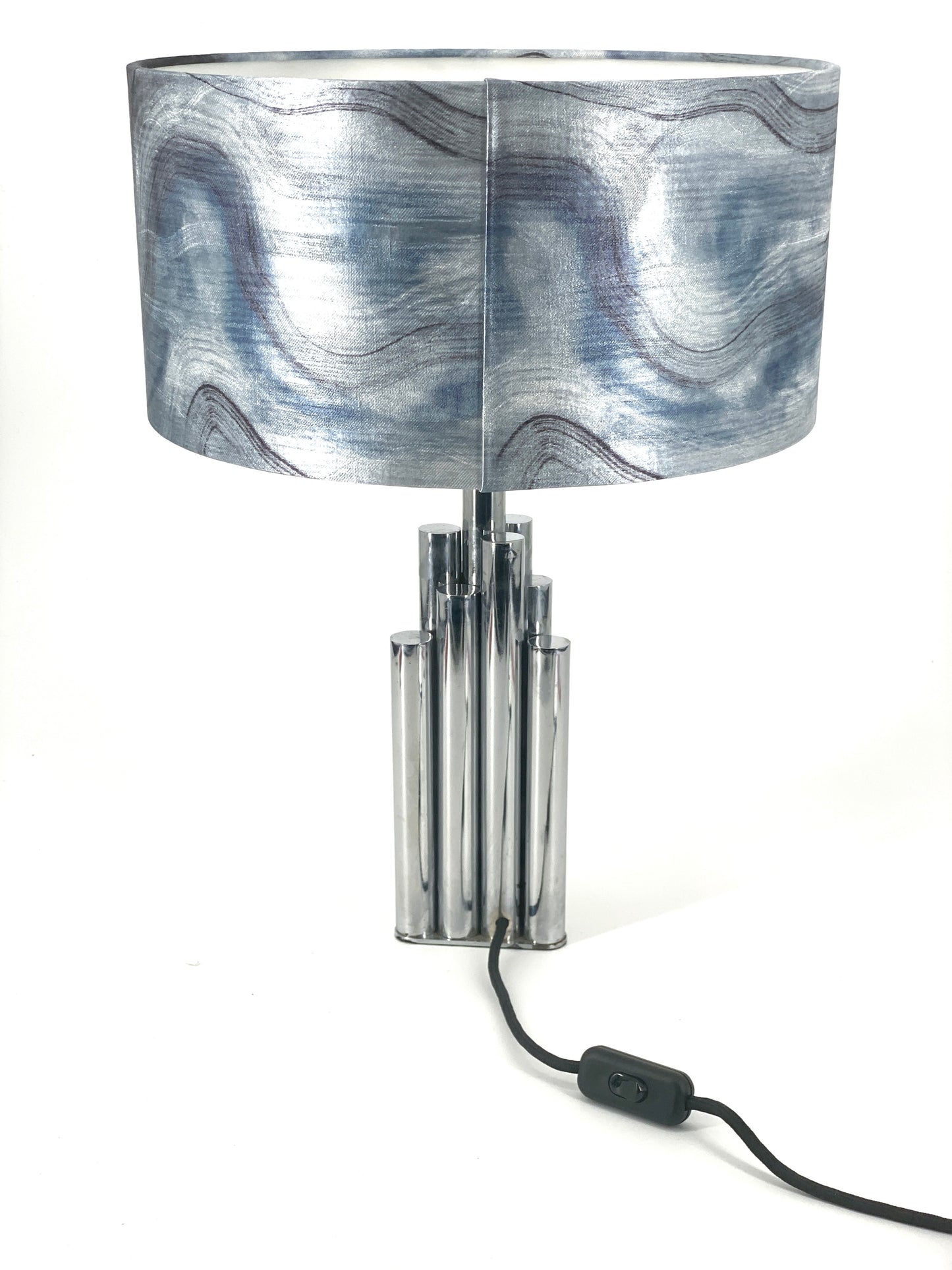 Tischlampe im Reggiani-Stil, Neuer Lampenschirm