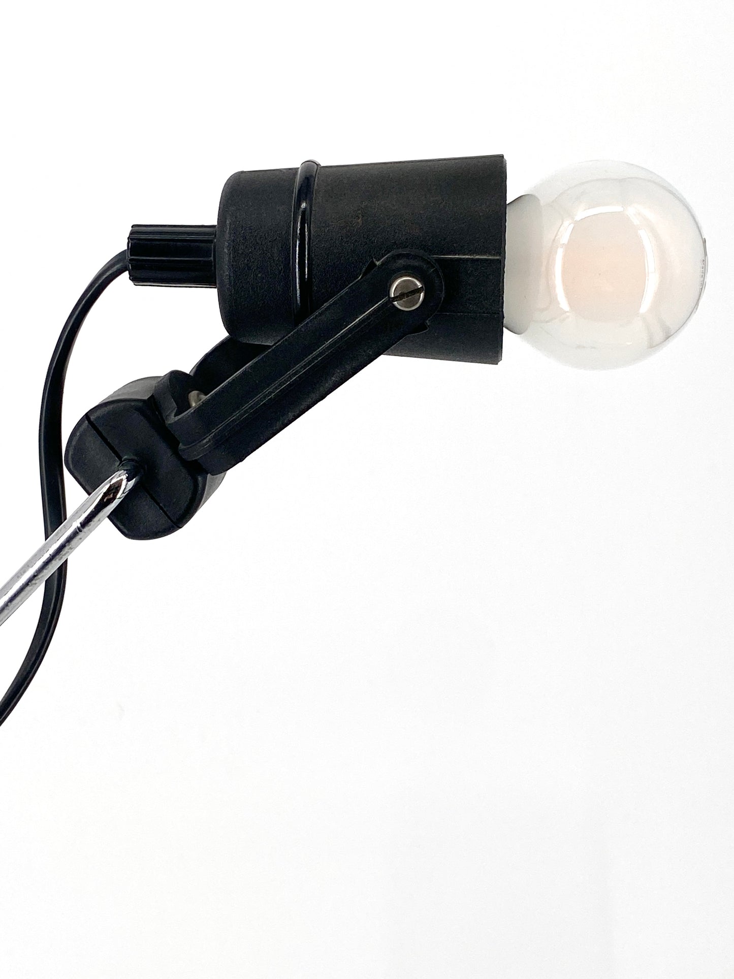 Schreibtischlampe, Klemmlampe im Industriedesign der Klassischen Moderne