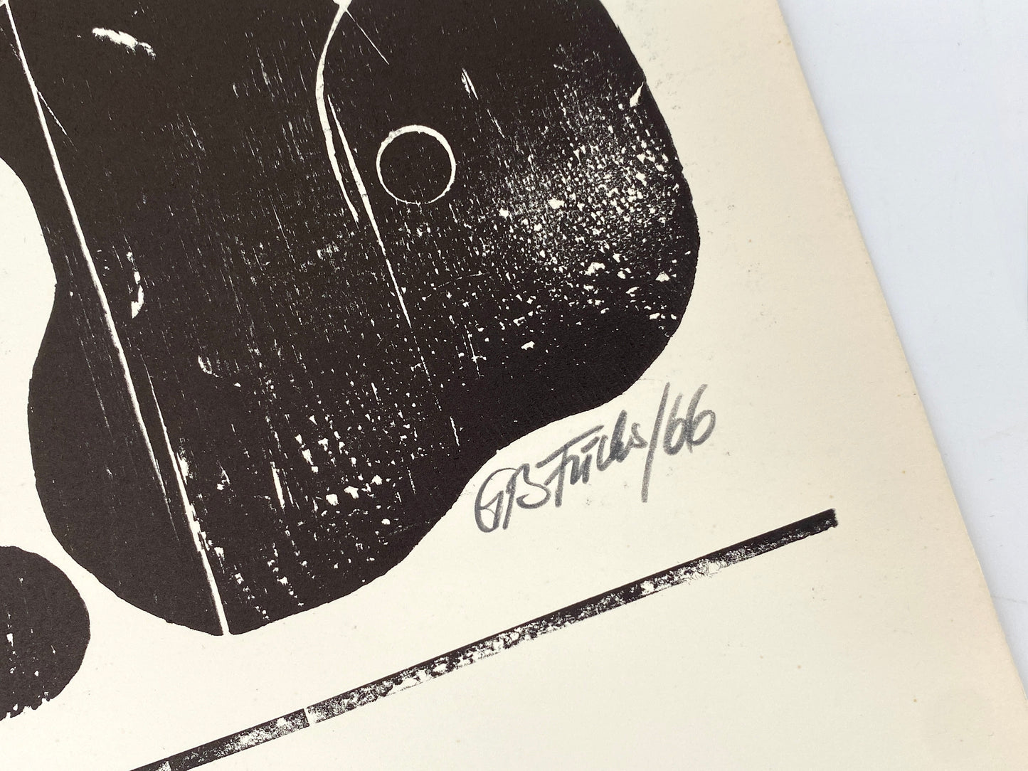 Signierte Holzschnittblätter des Bilderkalenders 1967 von Werkstatt Rixdorfer Drucke, Berlin