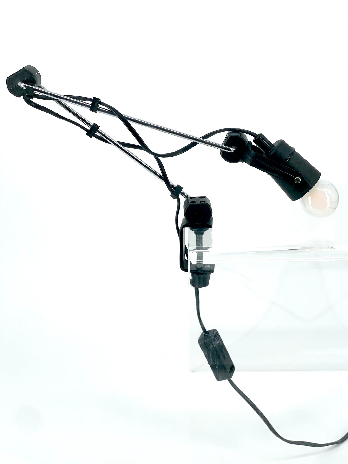 Schreibtischlampe, Klemmlampe im Industriedesign der Klassischen Moderne