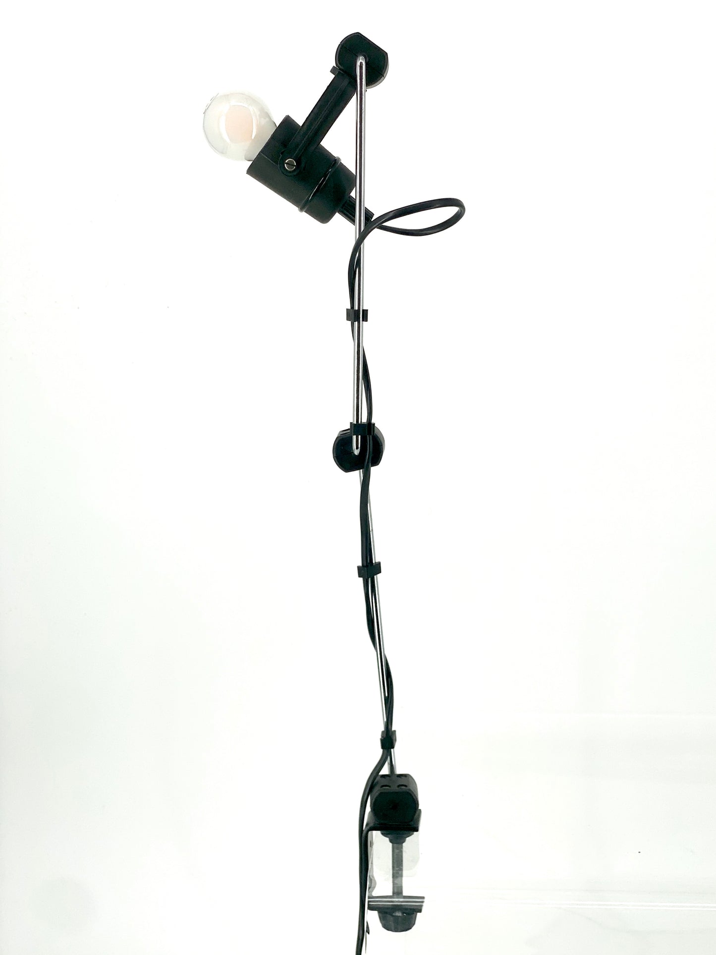 Schreibtischlampe, Klemmlampe im Industriedesign der Klassischen Moderne