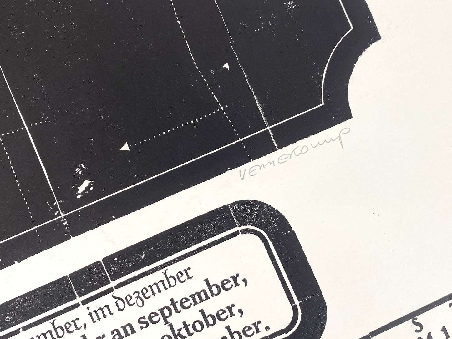 Signierte Holzschnittblätter des Bilderkalenders 1969 von Werkstatt Rixdorfer Drucke, Berlin