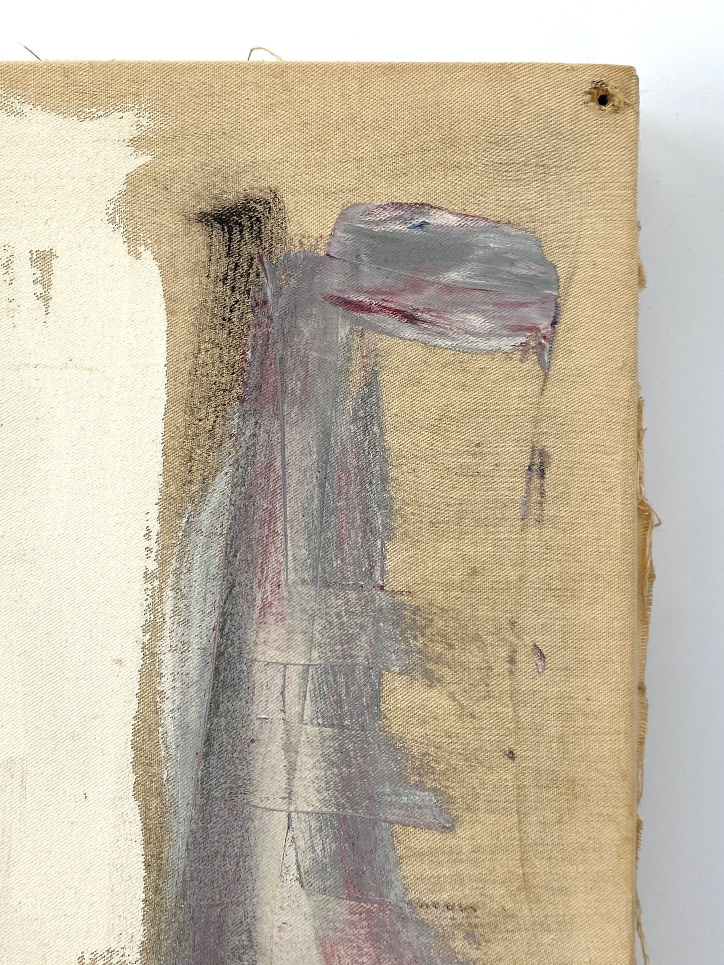 Expressives Acrylgemälde auf Leinwand aus dem Jahr 1991, signiert