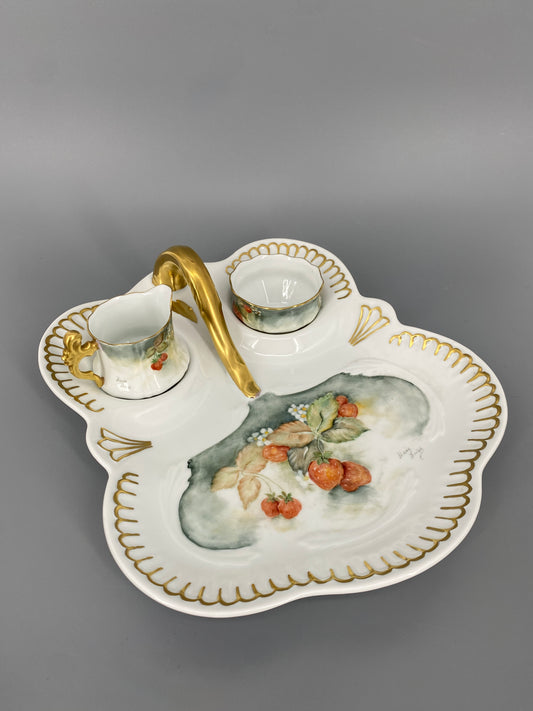Servierset von Marie Luise für Gerold Porzellan Bavaria, Westdeutschland