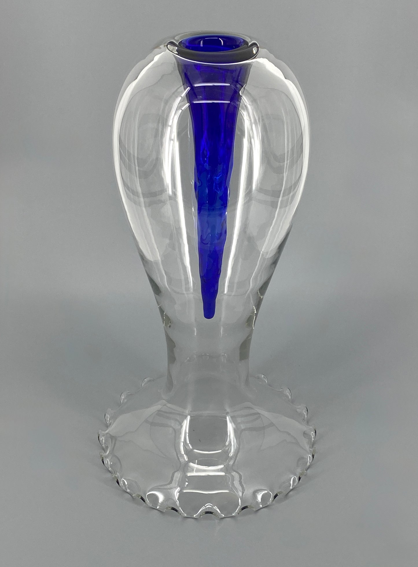 Glasvase / Kunstobjekt "Gabriel" von Philippe Starck für Driade aus der Reihe "Follies", 90er