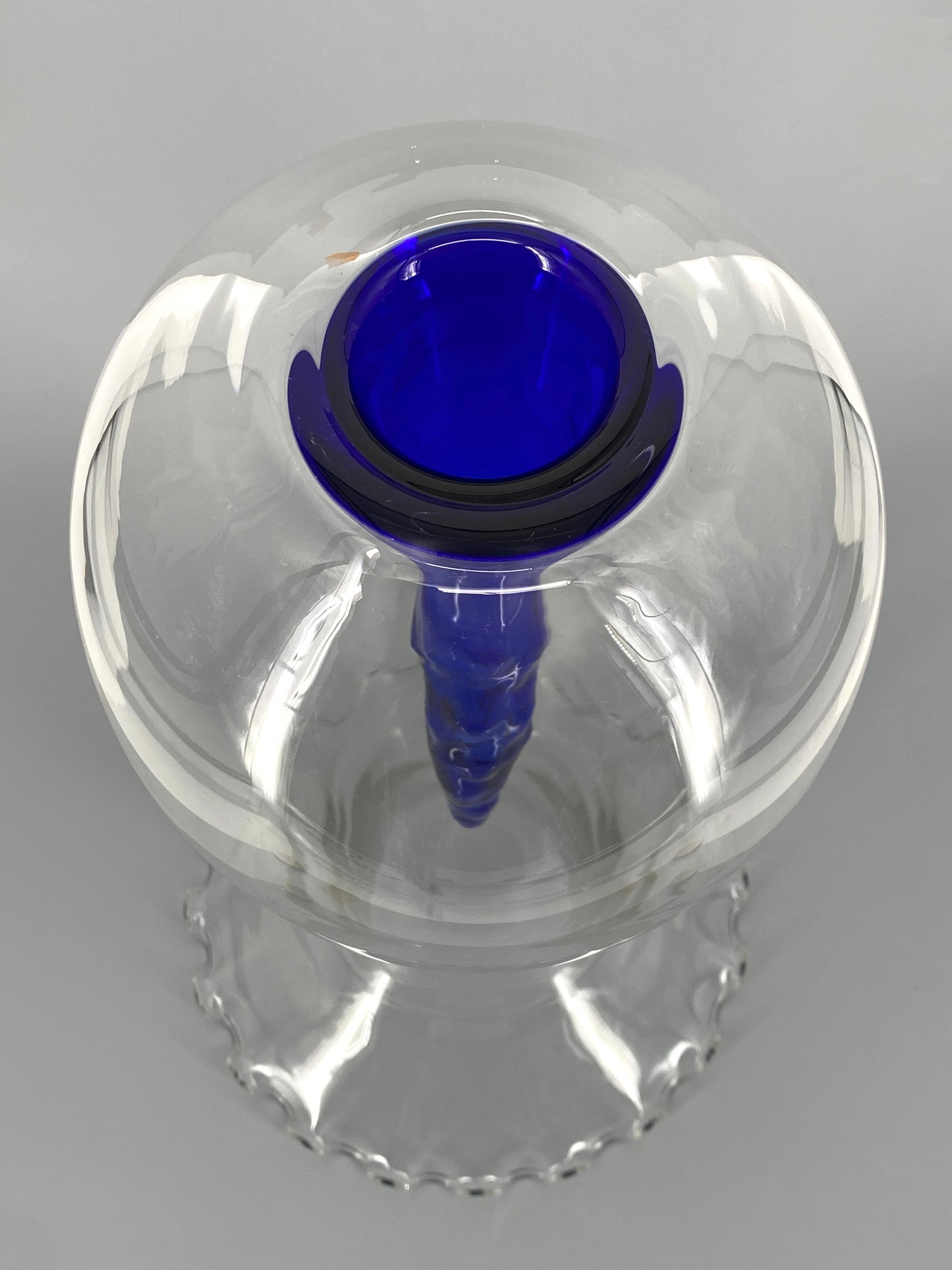 Glasvase / Kunstobjekt "Gabriel" von Philippe Starck für Driade aus der Reihe "Follies", 90er