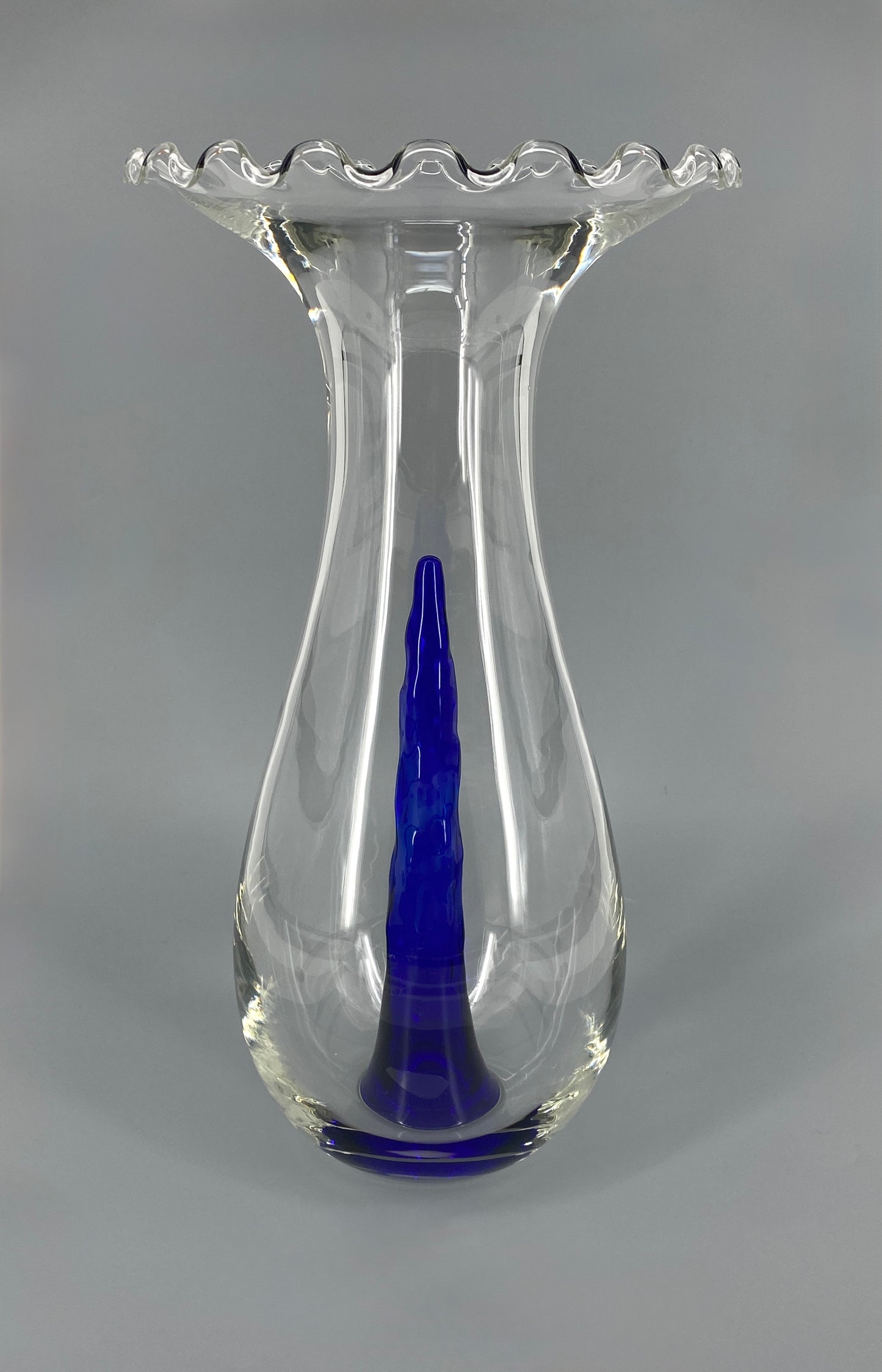 Glasvase / Kunstobjekt "Gabriel" von Philippe Starck für Driade aus der Reihe "Follies", 90er