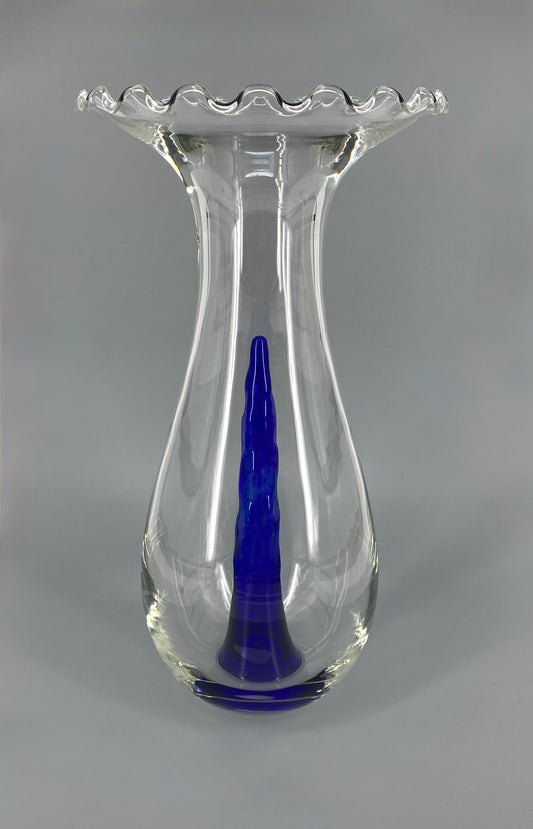 Glasvase / Kunstobjekt "Gabriel" von Philippe Starck für Driade aus der Reihe "Follies", 90er