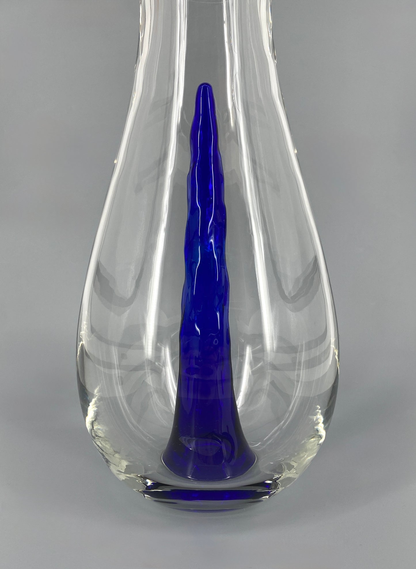 Glasvase / Kunstobjekt "Gabriel" von Philippe Starck für Driade aus der Reihe "Follies", 90er