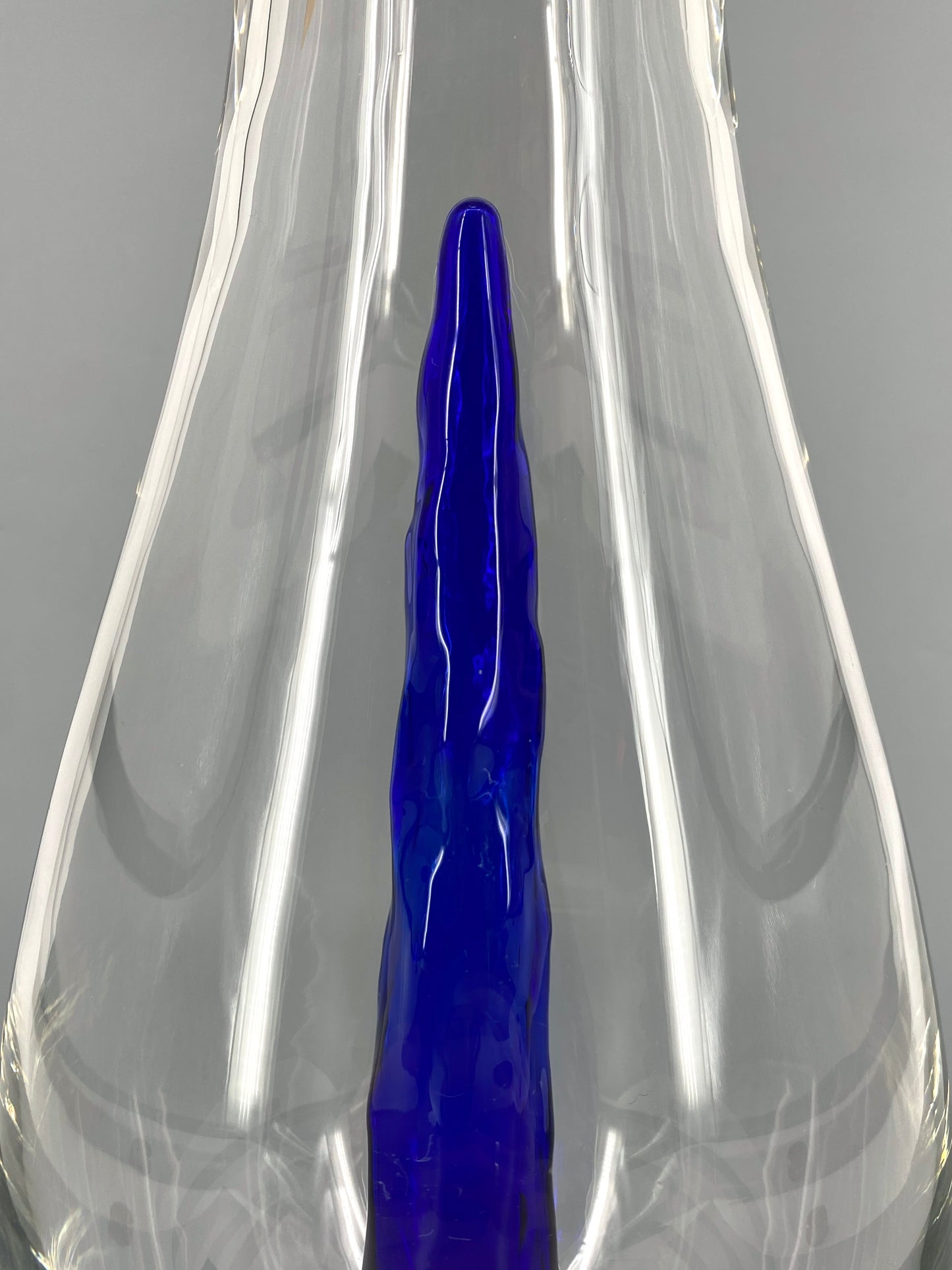 Glasvase / Kunstobjekt "Gabriel" von Philippe Starck für Driade aus der Reihe "Follies", 90er