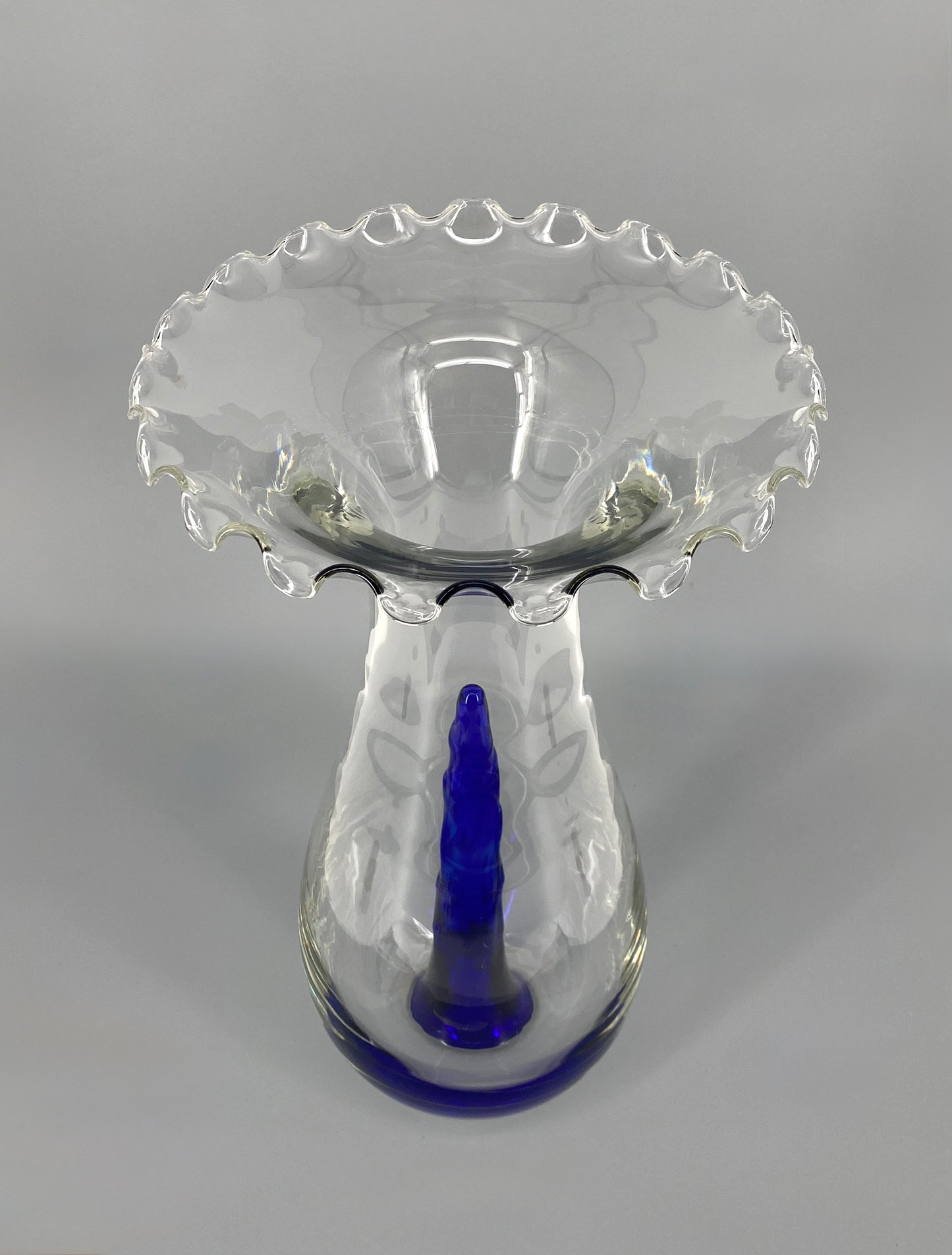 Glasvase / Kunstobjekt "Gabriel" von Philippe Starck für Driade aus der Reihe "Follies", 90er