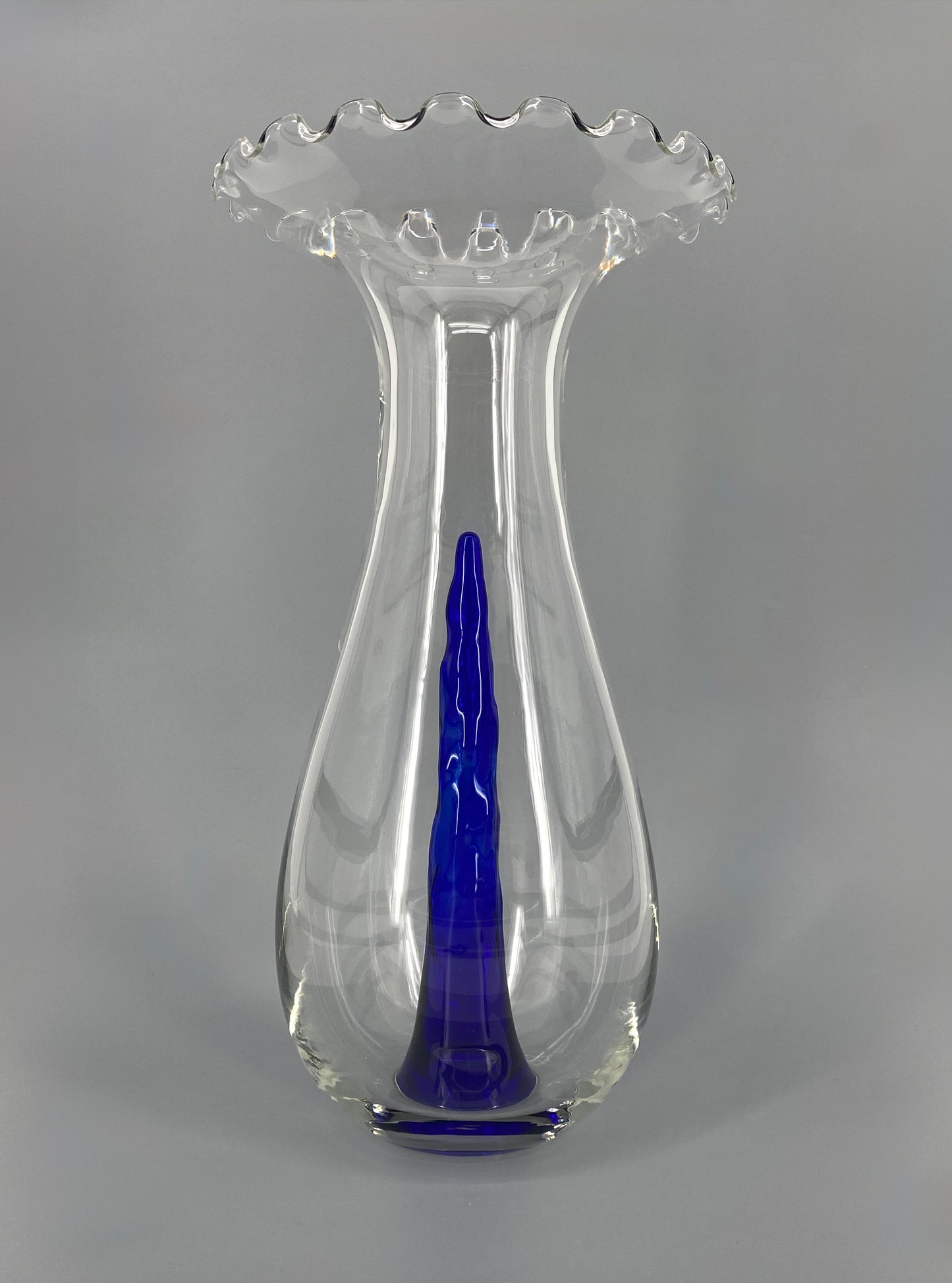 Glasvase / Kunstobjekt "Gabriel" von Philippe Starck für Driade aus der Reihe "Follies", 90er