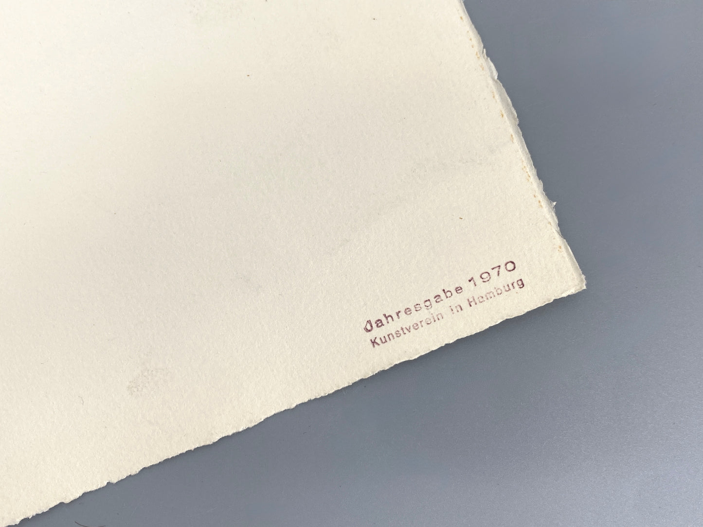 Nummerierter und handsignierter Farbradierung von Diether Kressel (1925–2015), 1970