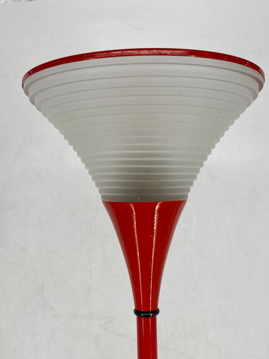 Stehlampe rotes POMO Design Italien, 1980er