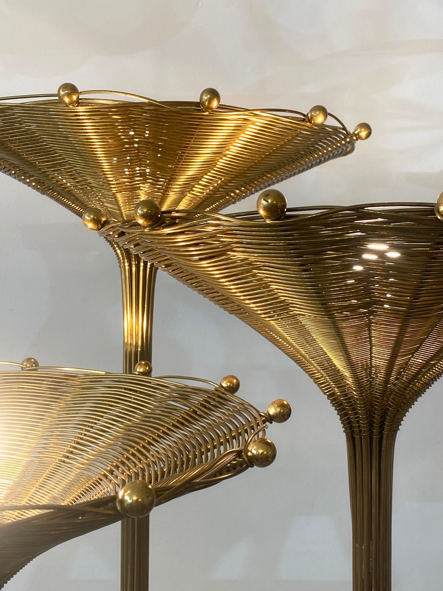 Italienische Stehlampe "Papyrus" von Nucci Valsecchi oder Marzio Cecchi für Studio Most / Cittone, 1970er