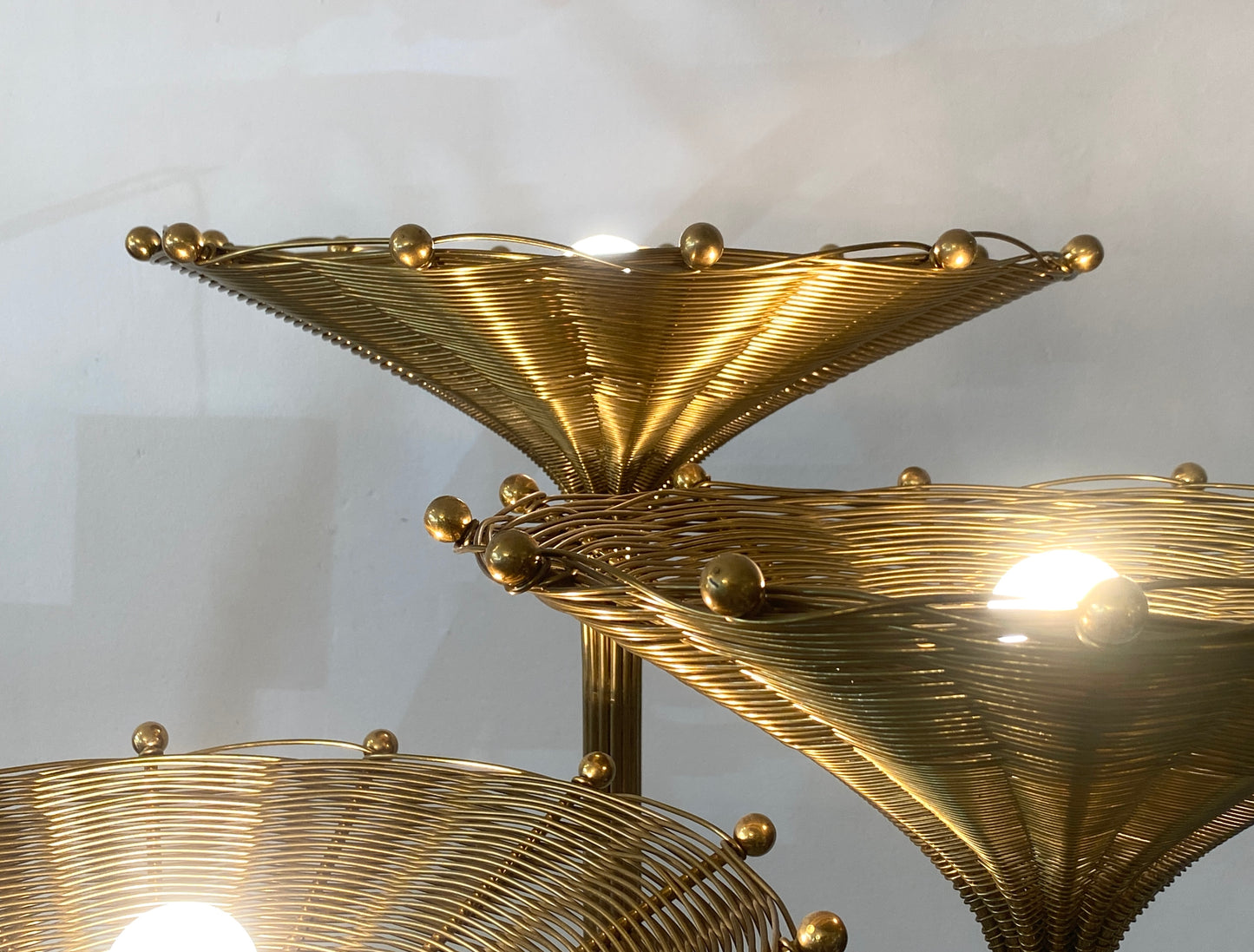 Italienische Stehlampe "Papyrus" von Nucci Valsecchi oder Marzio Cecchi für Studio Most / Cittone, 1970er