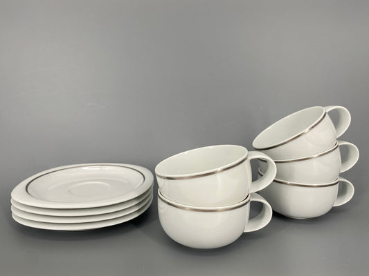 Teegedeck von Rosenthal aus der studio-linie, Suomi Linja Platin, Deutschland