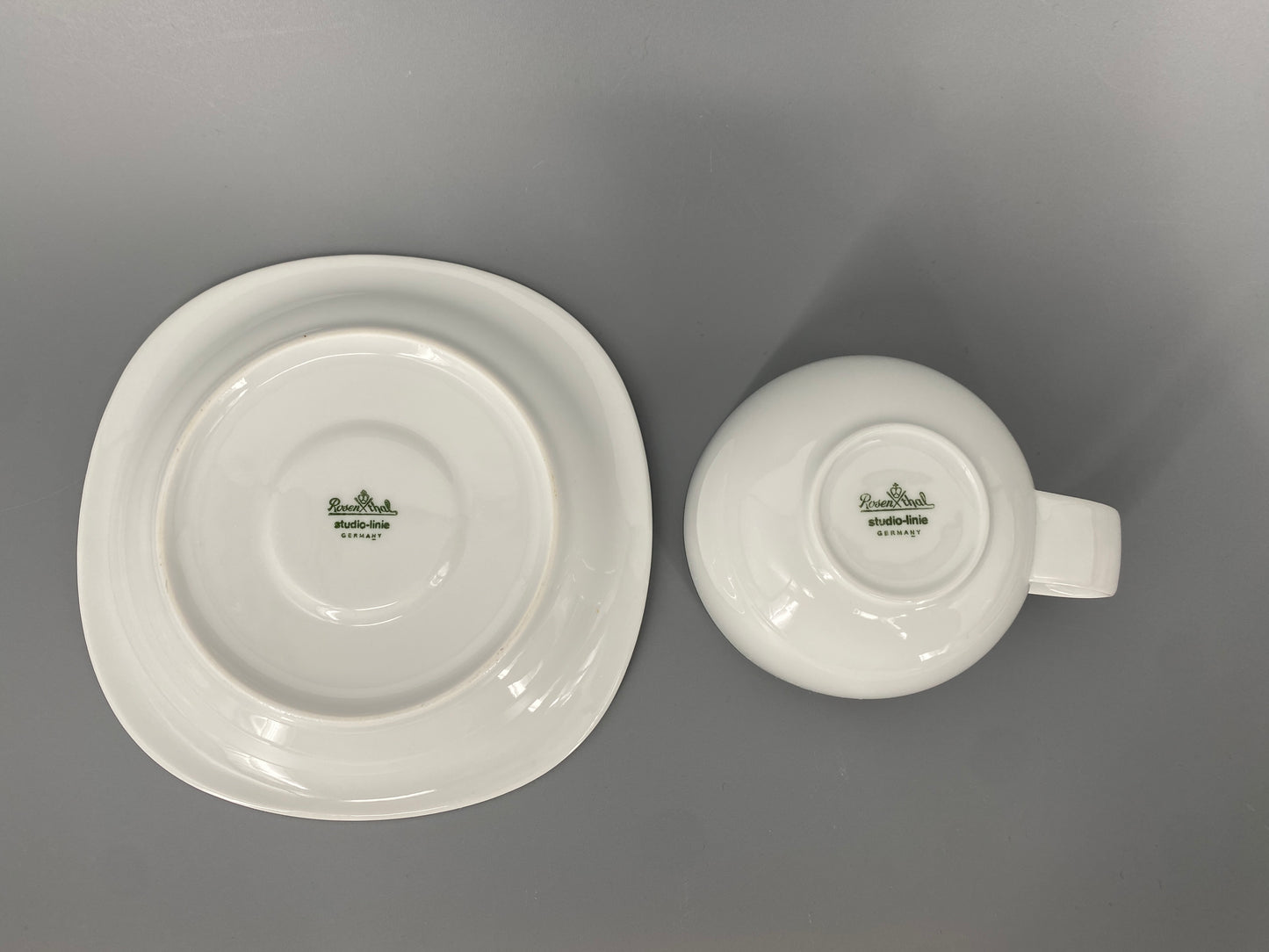Teegedeck von Rosenthal aus der studio-linie, Suomi Linja Platin, Deutschland
