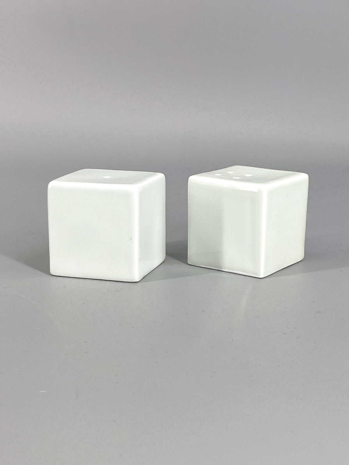 quadratische Schalen und Streuer Set von Spin Ceramics aus Jingdezhen