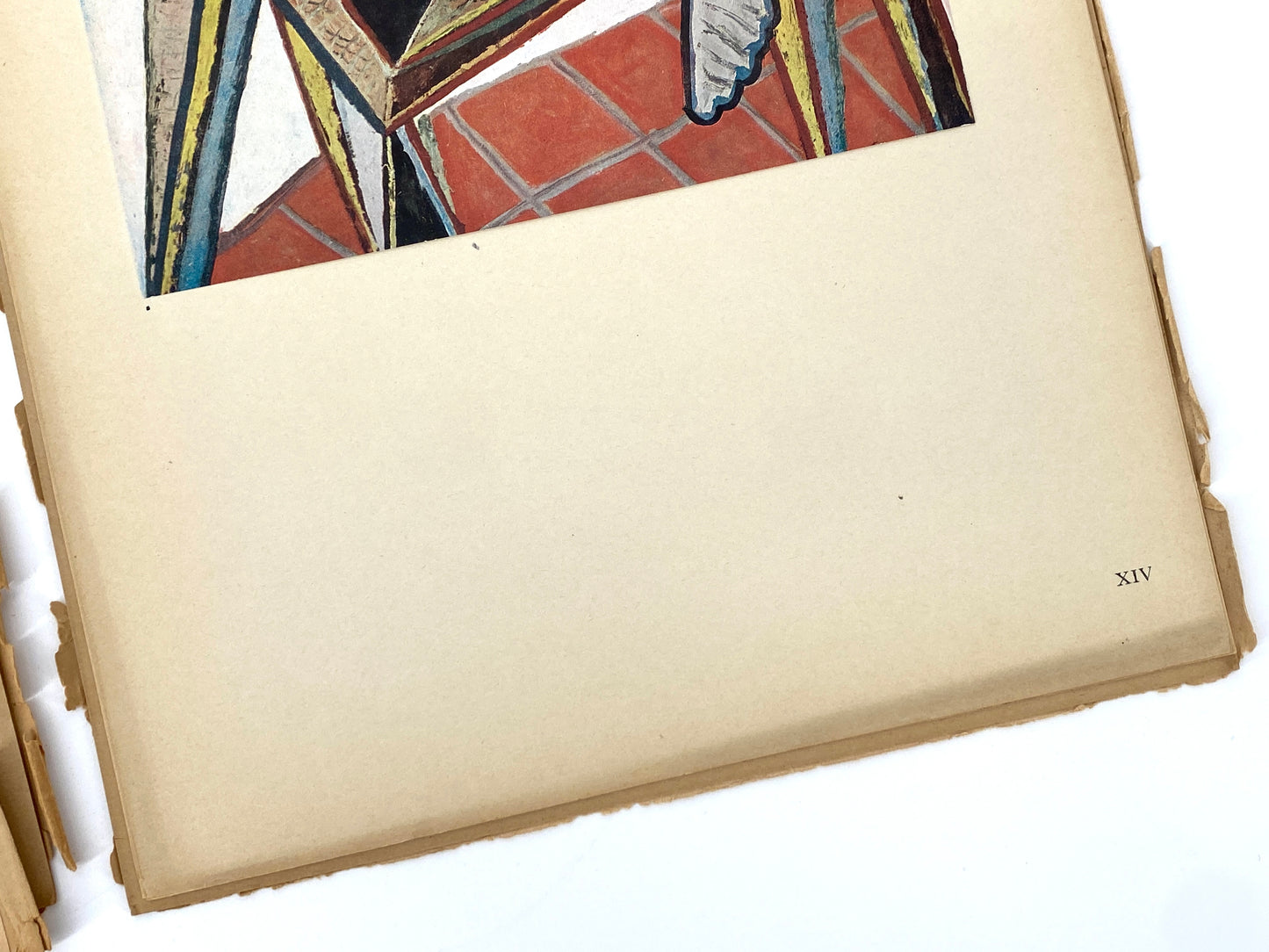 Mappe "Picasso. Gemälde 1939–1946" mit 15 losen Tafeln aus dem Jahr 1947, Ausgabe für die Besatzungszonen