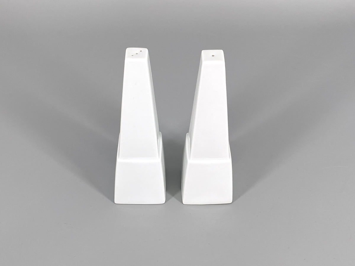 Salz- und Pfeffer Streuer "Il Faro" aus Porzellan von Aldo Rossi für Rosenthal