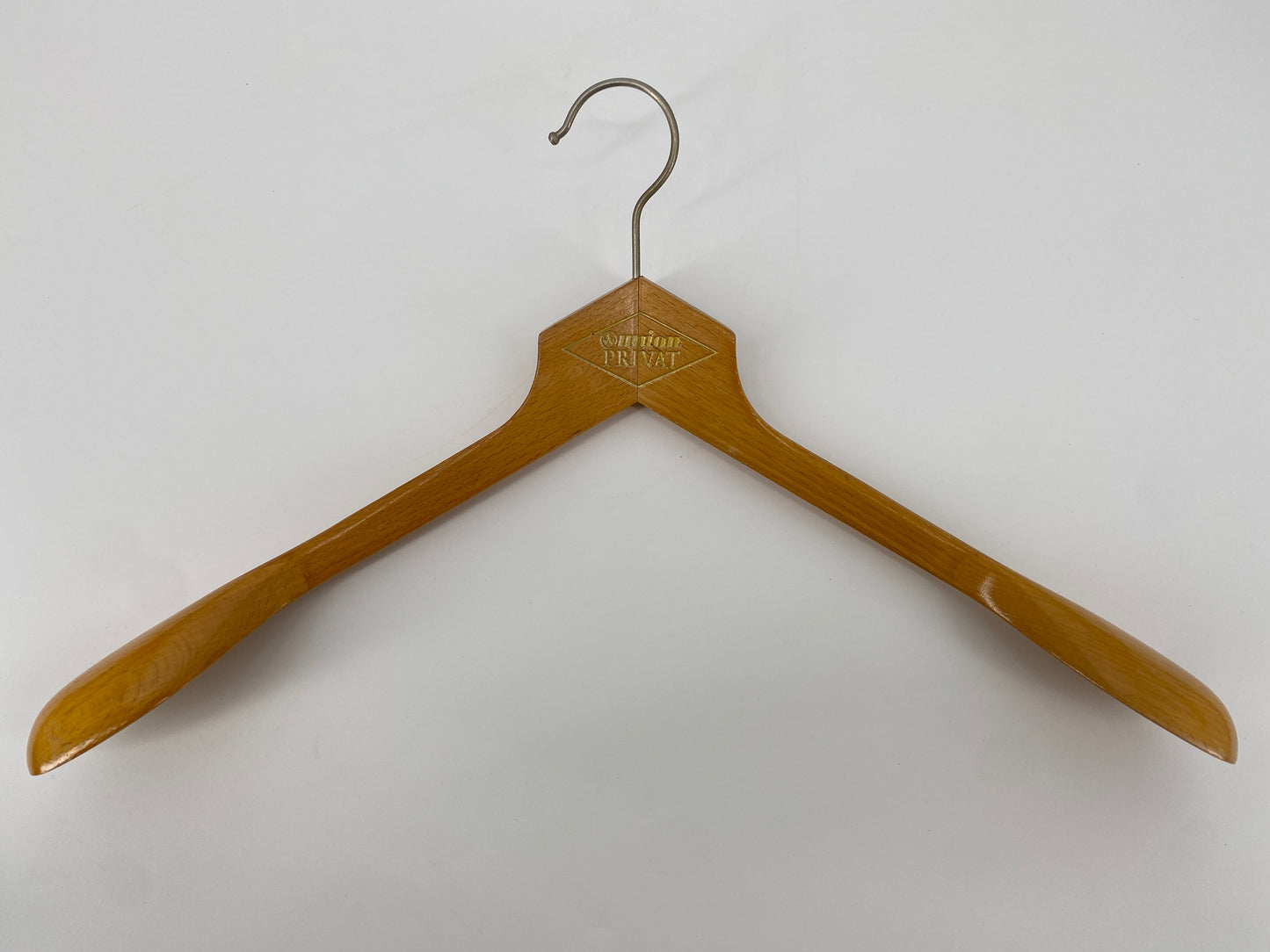 17 Holzkleiderbügel von Union: Record, Privat und Diplomat, Deutschland, 1960er