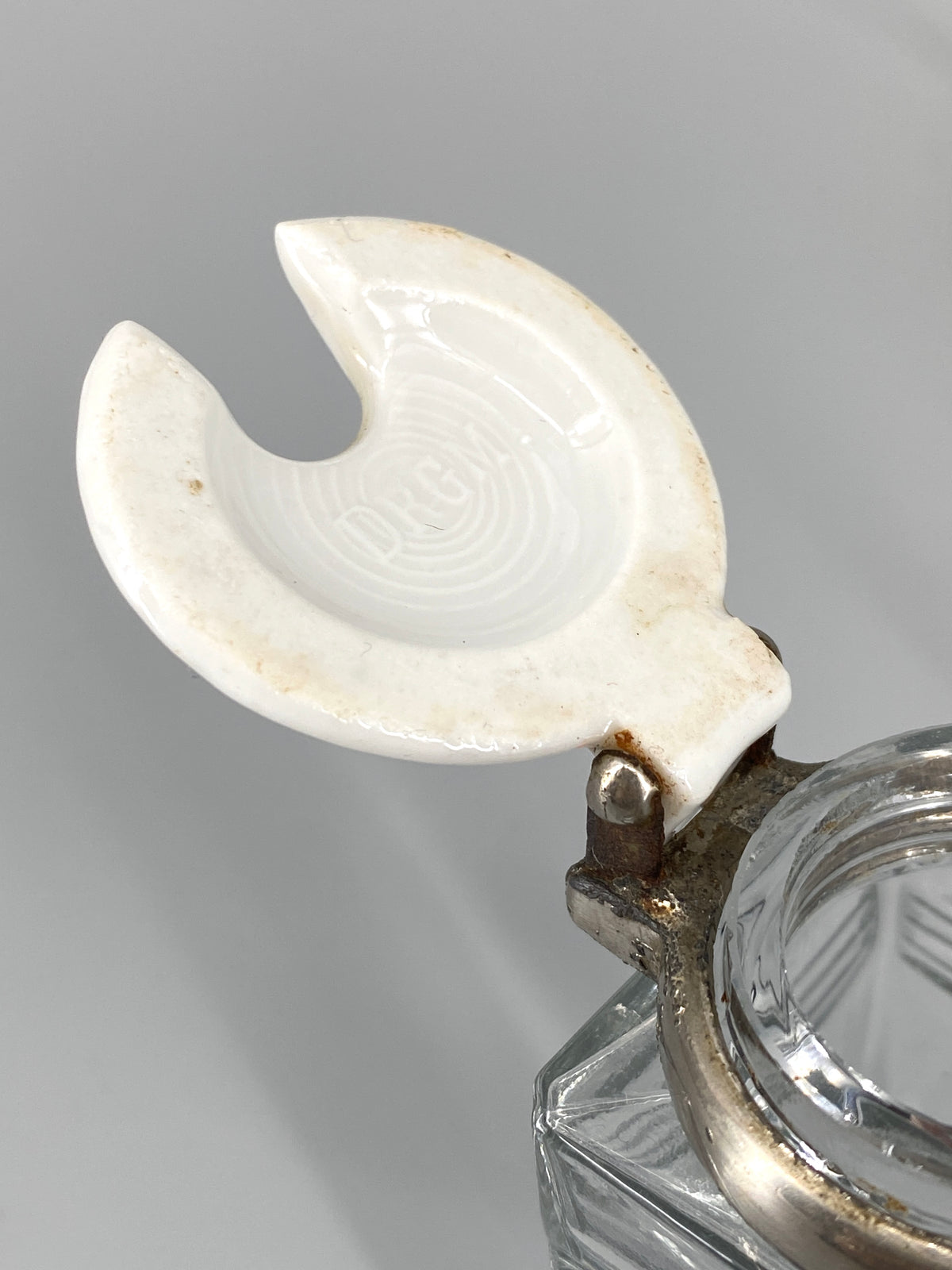 antike Menage / Gewürzständer aus Neusilber, Art Deco, Deutschland