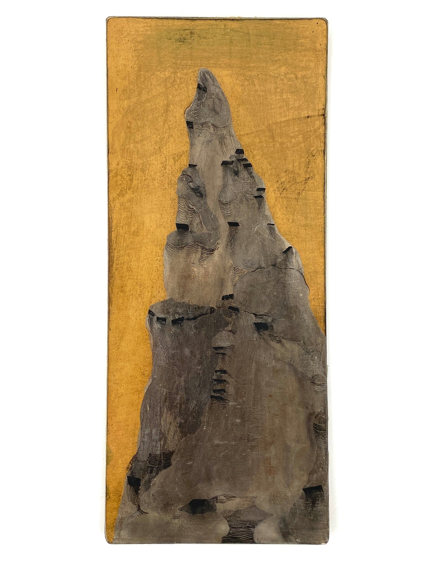 Reihe aus drei Gemälden von Dieter Krüll (geb. 1949), 1971