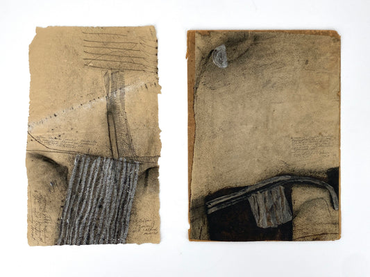 Zwei artistische Gemälde von Dieter Krüll (geb. 1949), 1972