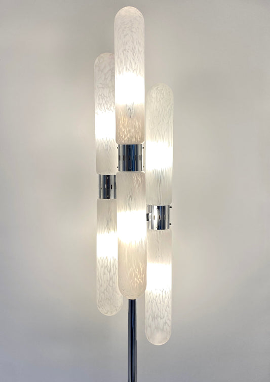 Stehlampe von Aldo Nason für Mazzega im Space Age Design, 1970er Italien
