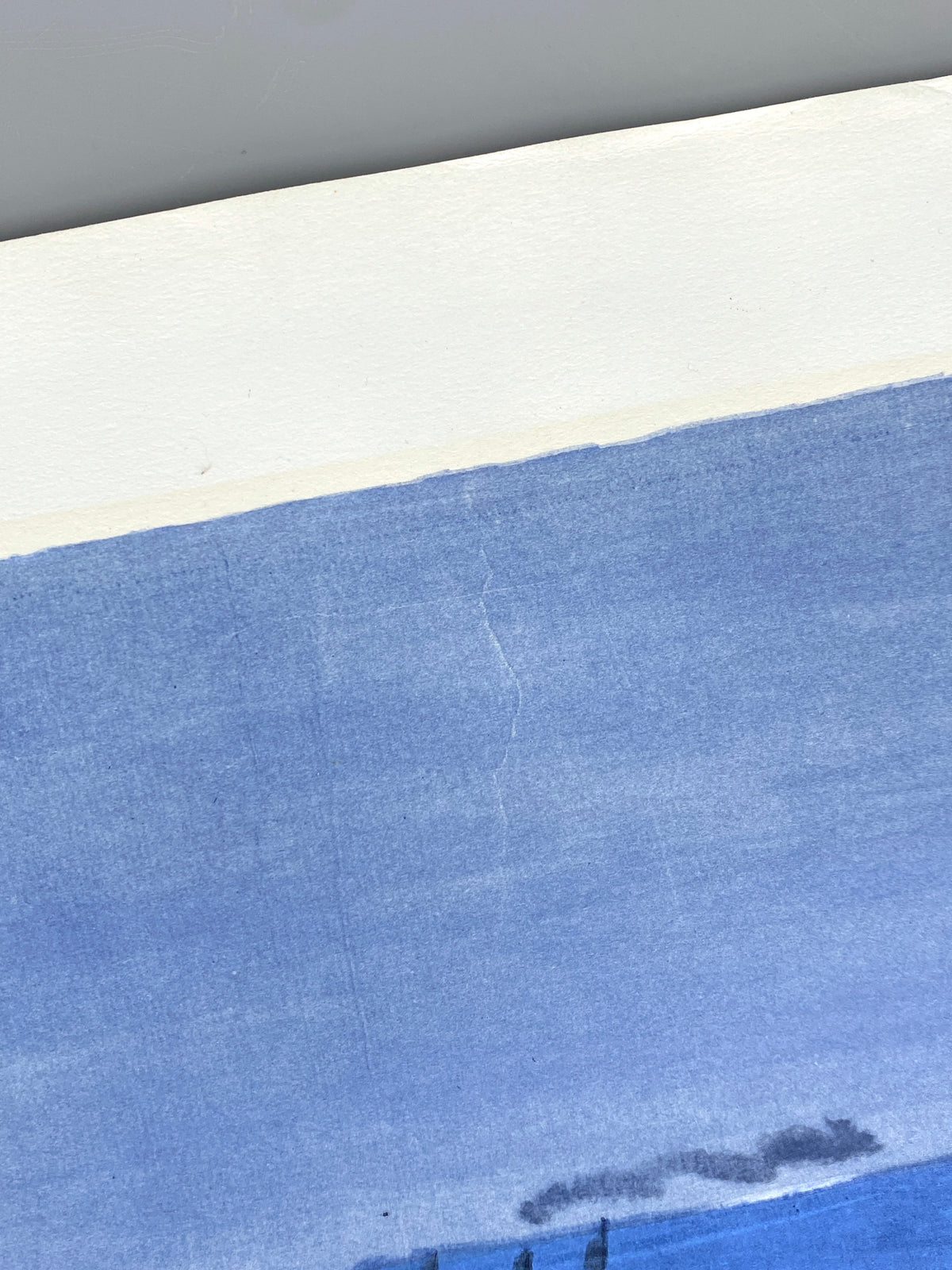 Nummerierte Farblithografie "La mer au Havre" mit Pochoir nach Raoul Dufy (1877–1953), Edition Euro Art, Wien