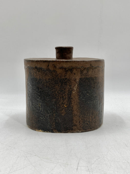 Keramikvase von Gisbert & Barbara Haberland mit H. Signatur, Mid Century