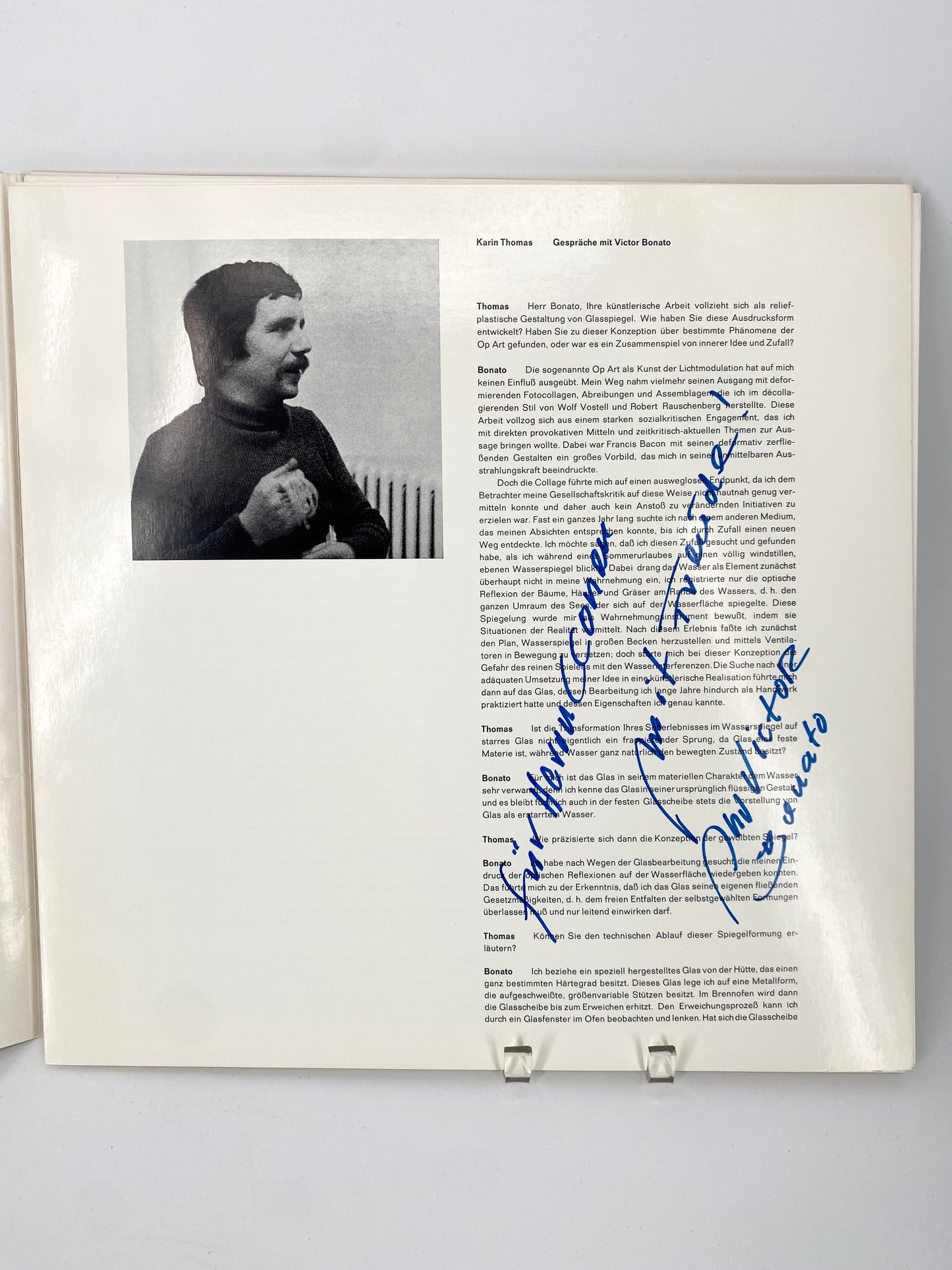Victor Bonato, Mirrages Kunstbuch/Edition