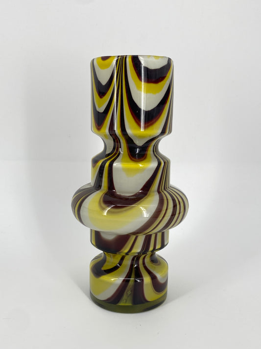 Vase marmoriert von Carlo Moretti aus Muranoglas, Italien 1960/70er