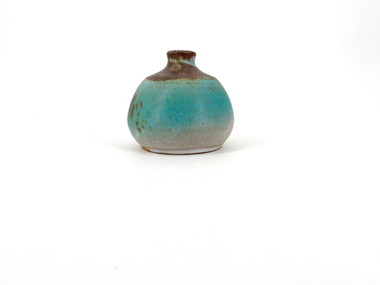 Kleine Vase, Vintage-Grün
