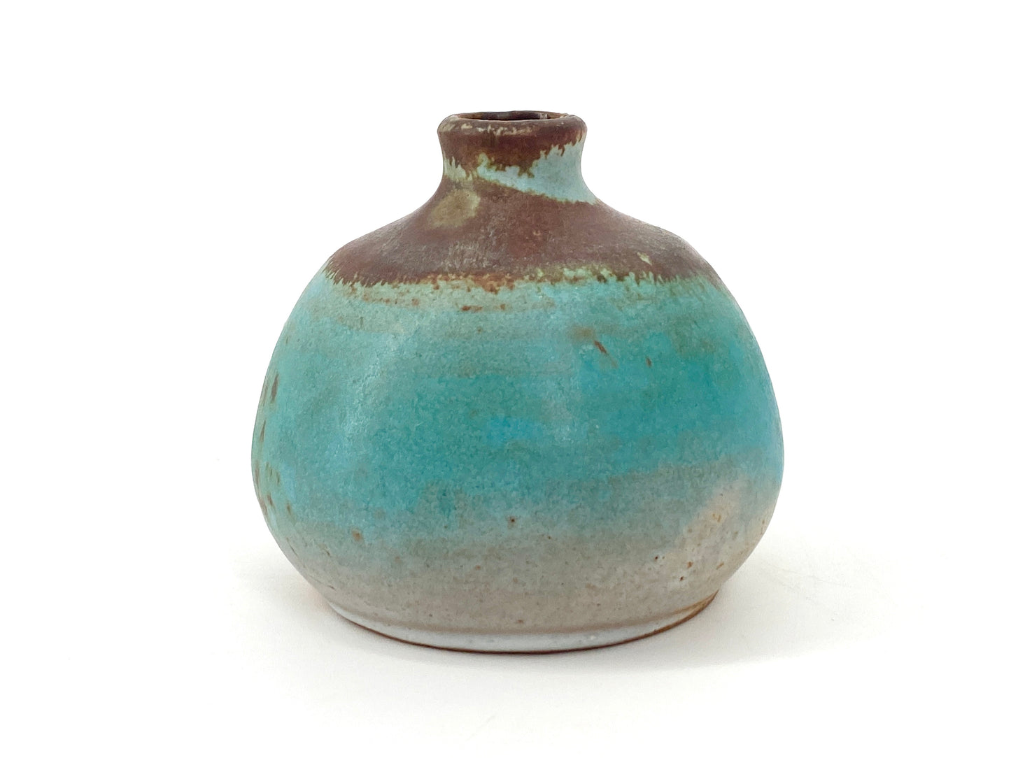 Kleine Vase, Vintage-Grün