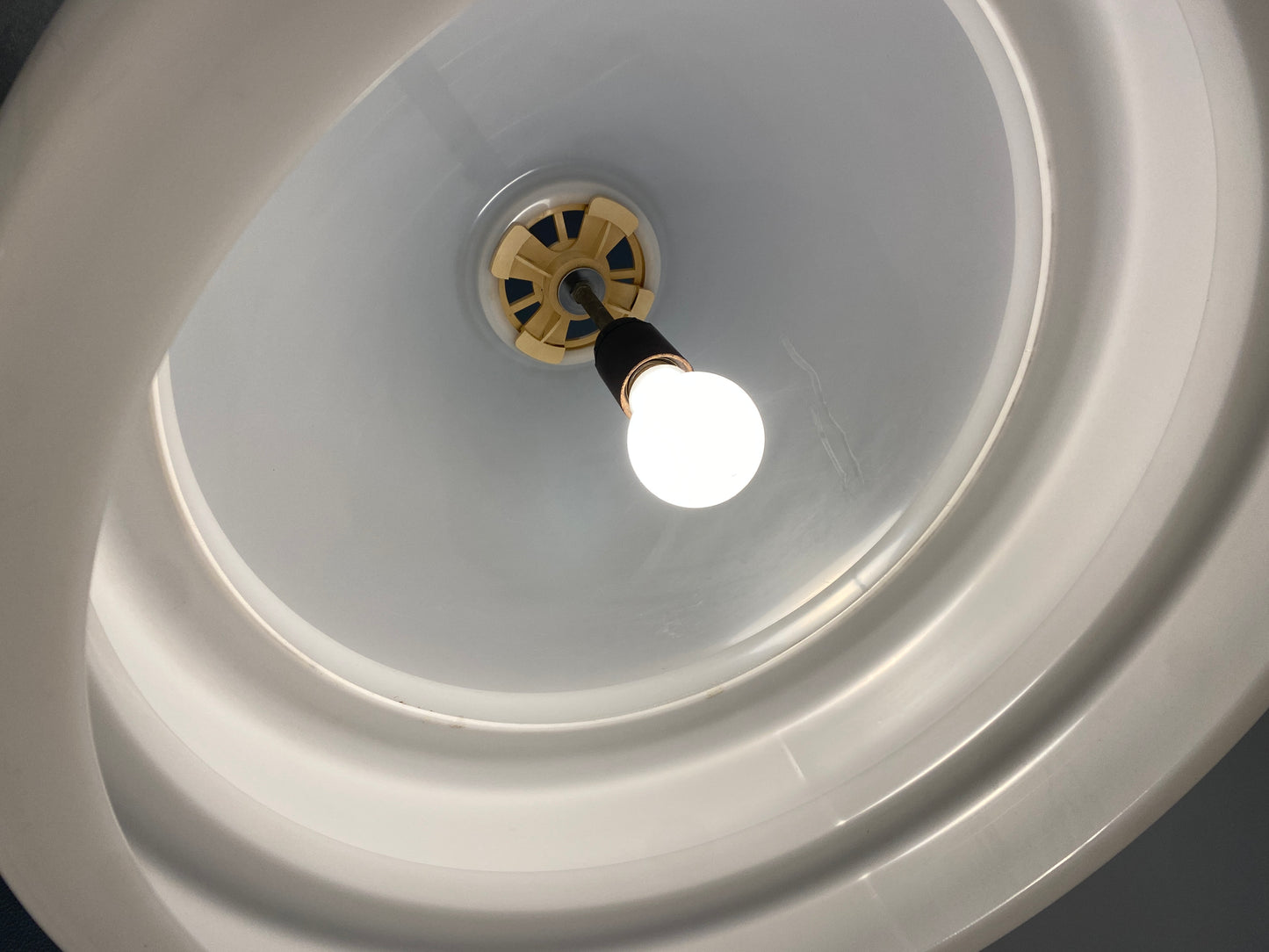Space Age Design Deckenlampe von Haarvey Guzzini für Studio 6G, Italien 1960er