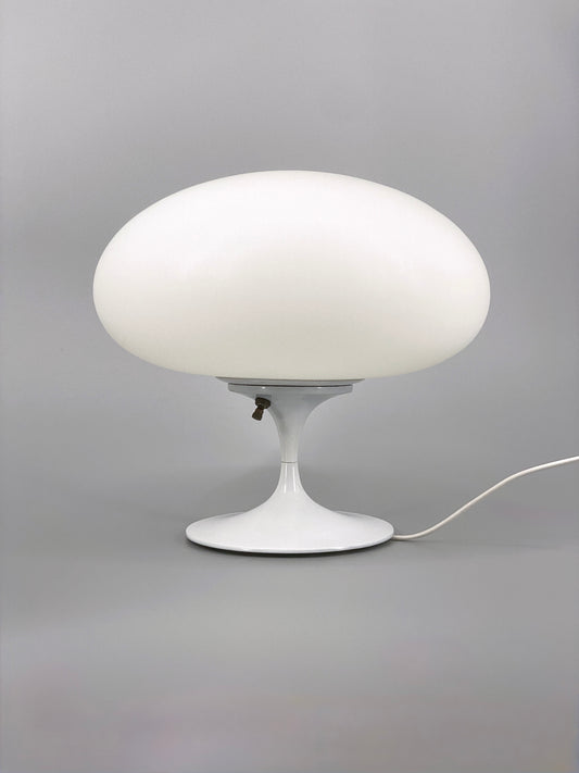 #1 Mushroom Tischlampe aus Glas von Bill Curry für Laurel Lamp Co., 1960er