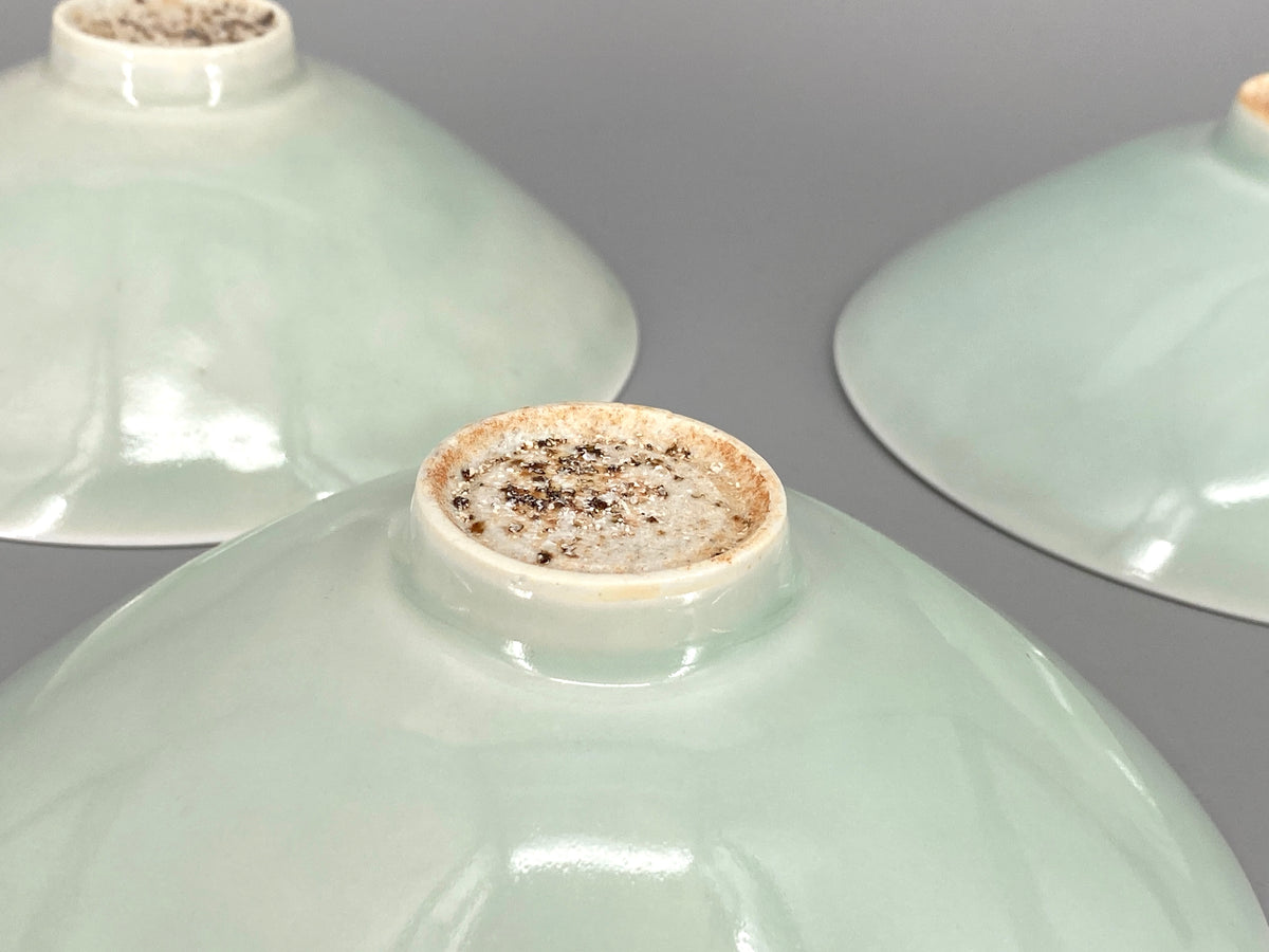 chinesische Qingbai Porzellan Schale, mit floralem Dekor