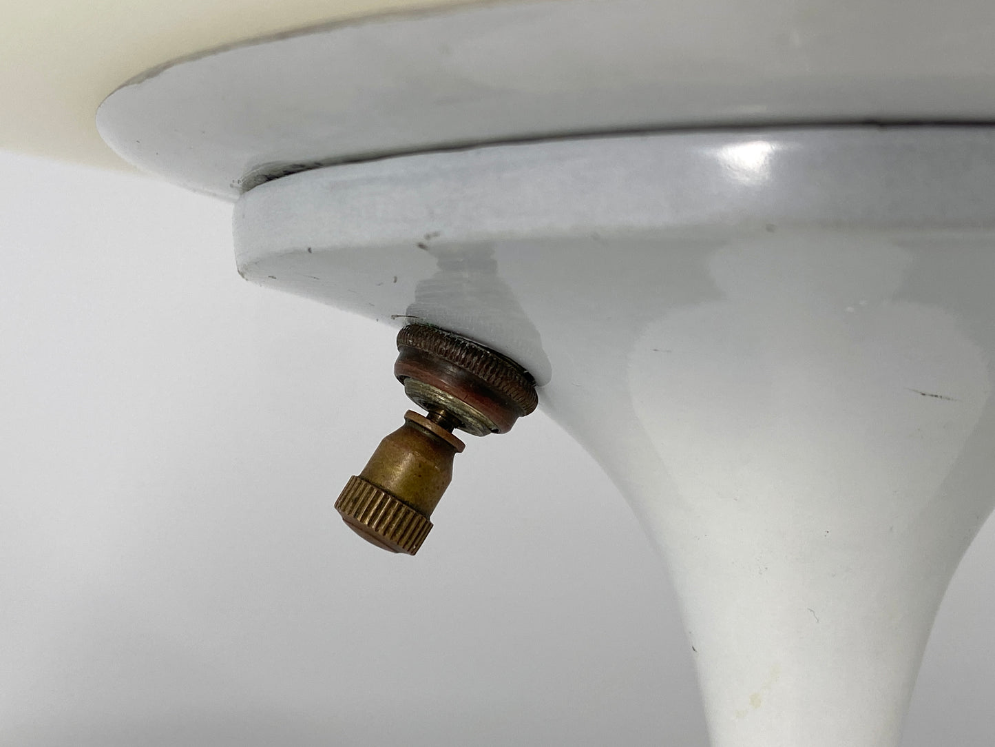 #2 Mushroom Tischlampe aus Glas von Bill Curry für Laurel Lamp Co., 1960er