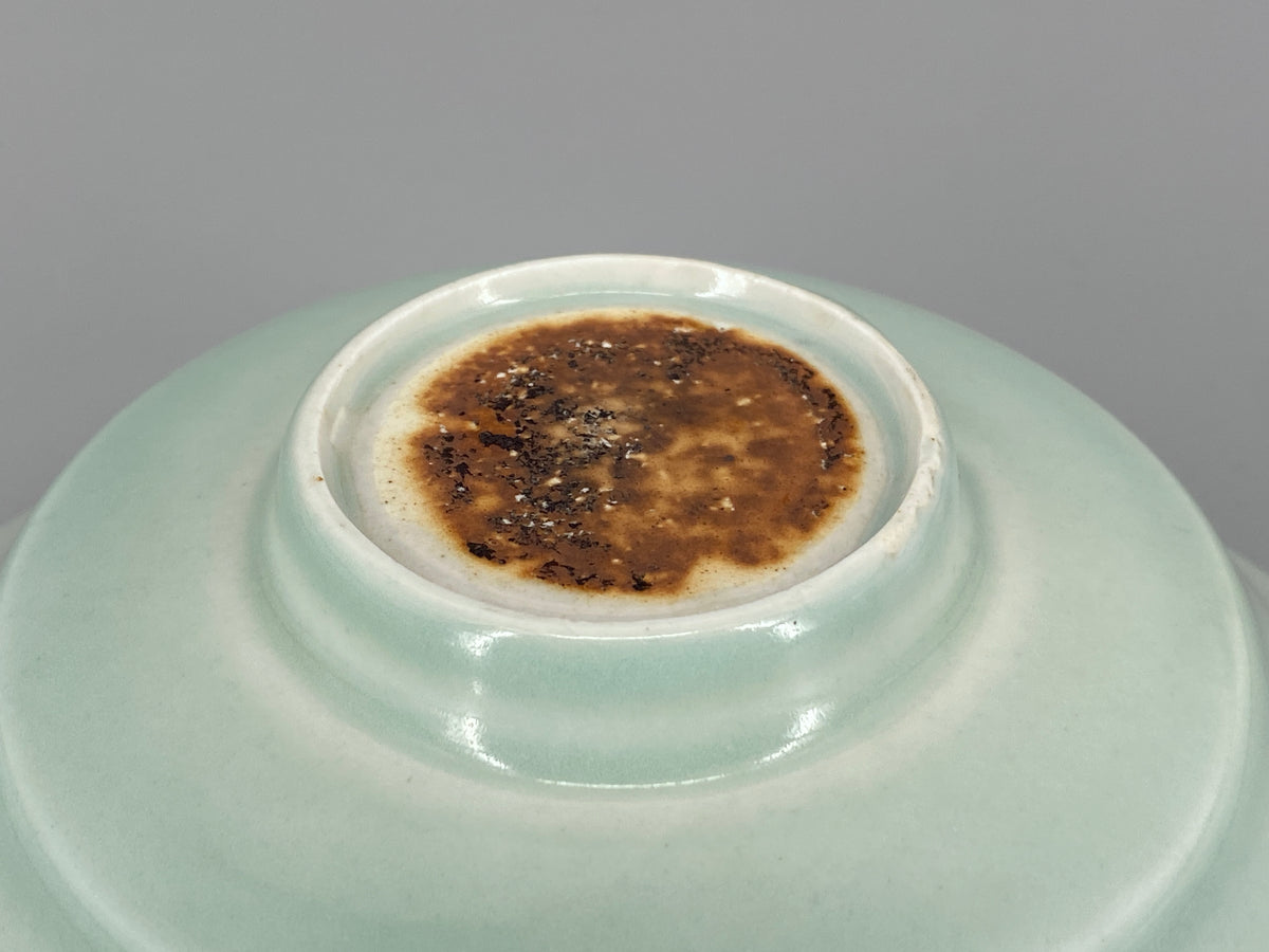 große chinesische Qingbai Porzellan Schale, mit floralem Dekor