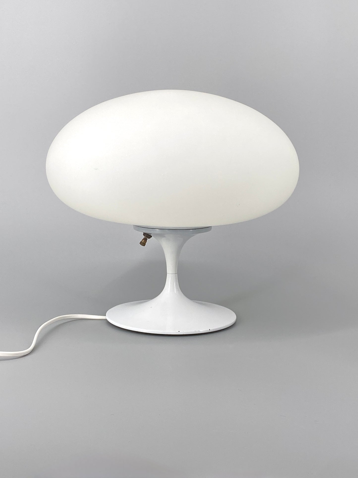 #2 Mushroom Tischlampe aus Glas von Bill Curry für Laurel Lamp Co., 1960er