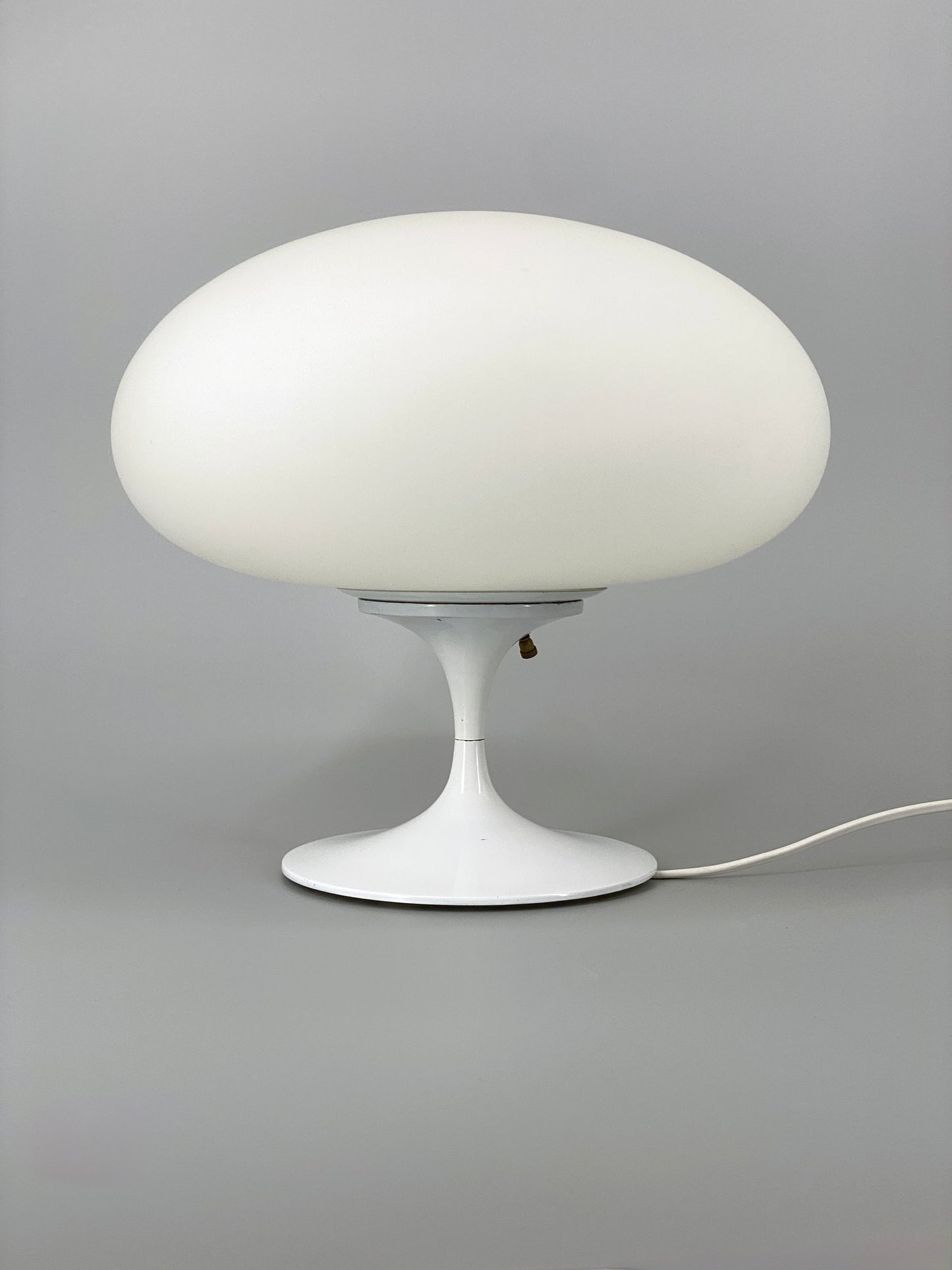 #2 Mushroom Tischlampe aus Glas von Bill Curry für Laurel Lamp Co., 1960er